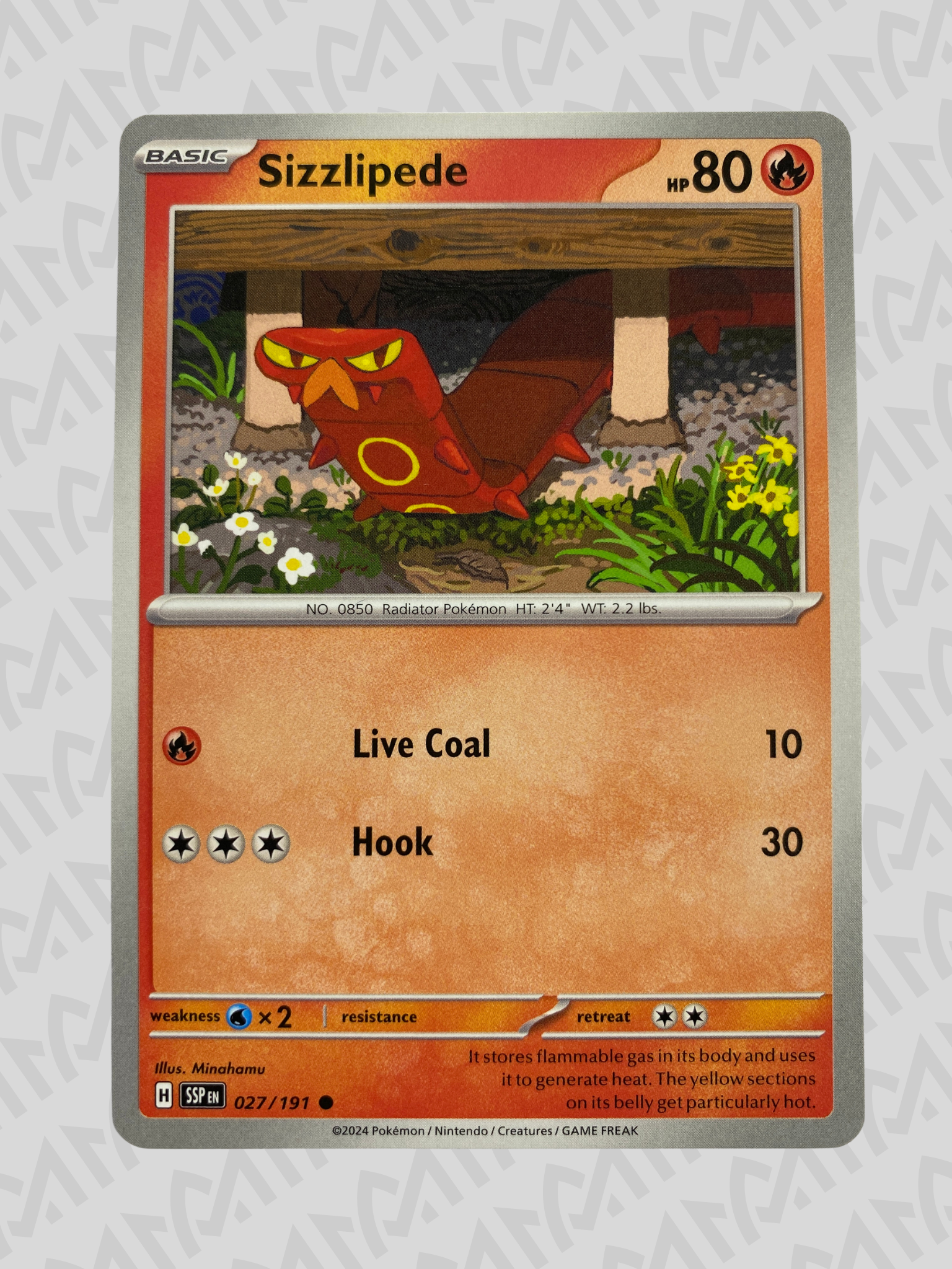 Sizzlipede 027/191 - Surging Sparks - Inglés