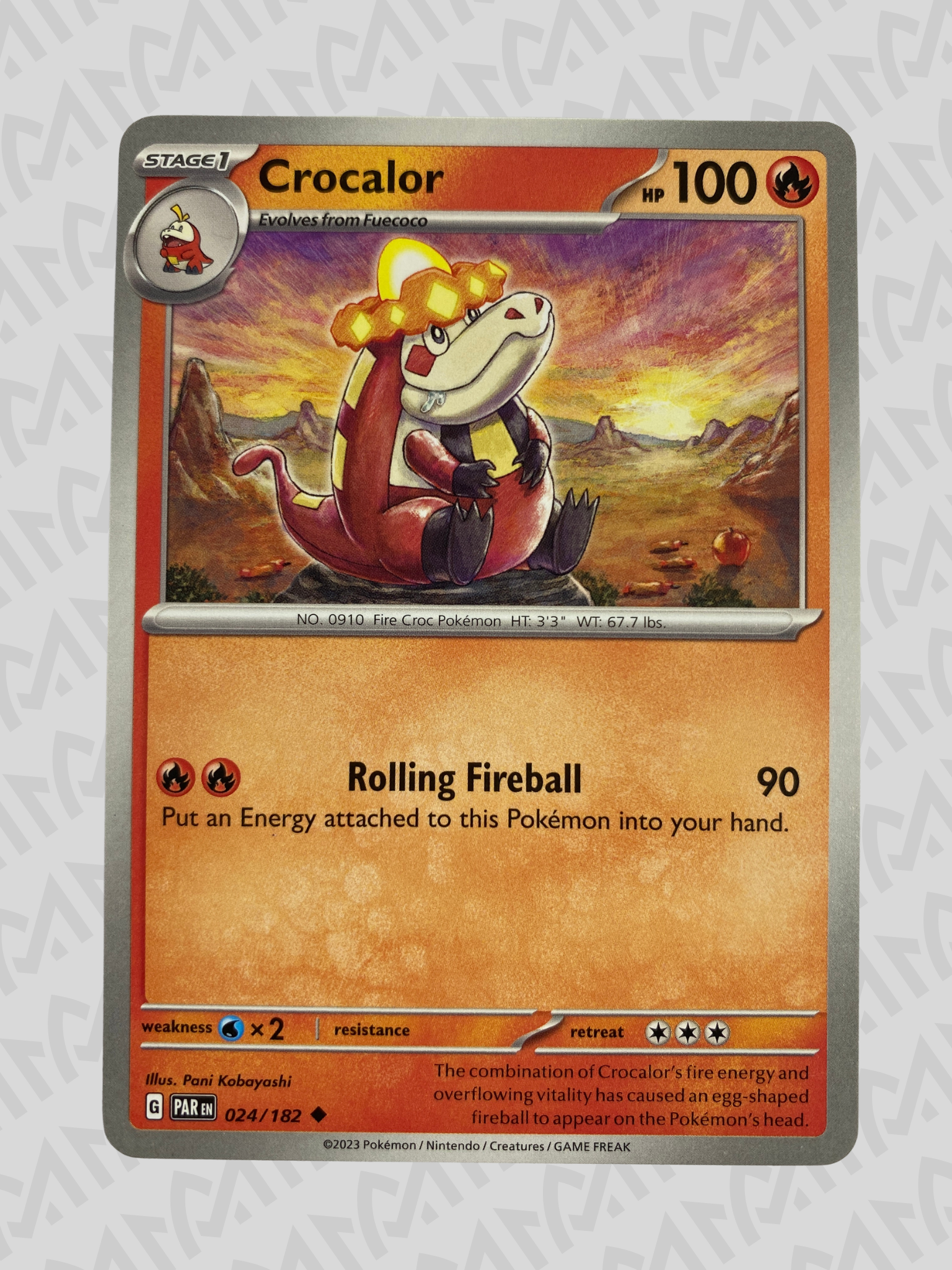 Crocalor 024/182 - Paradox Rift - Inglés