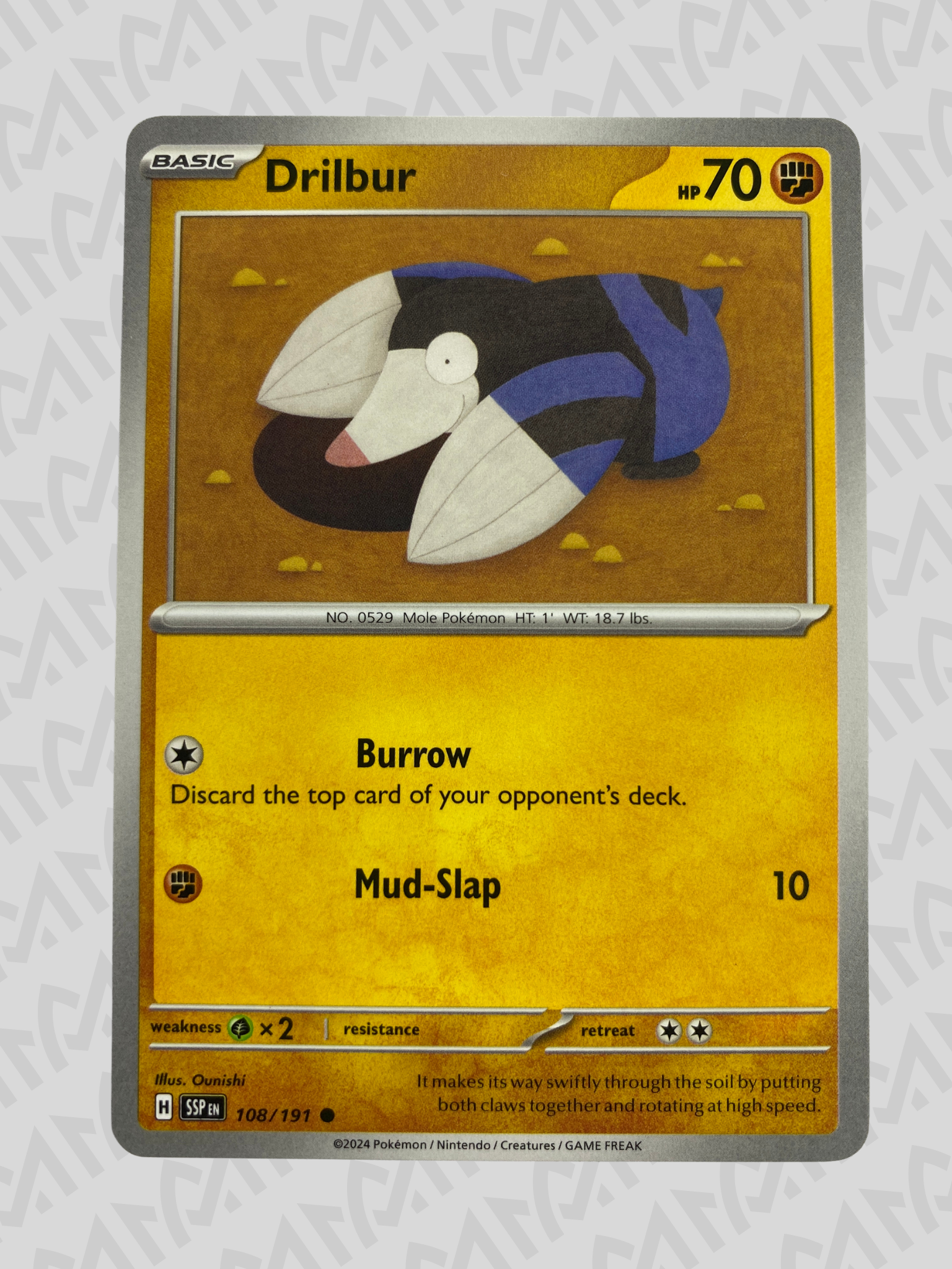 Drilbur 108/191 Common - Surging Sparks - Inglés