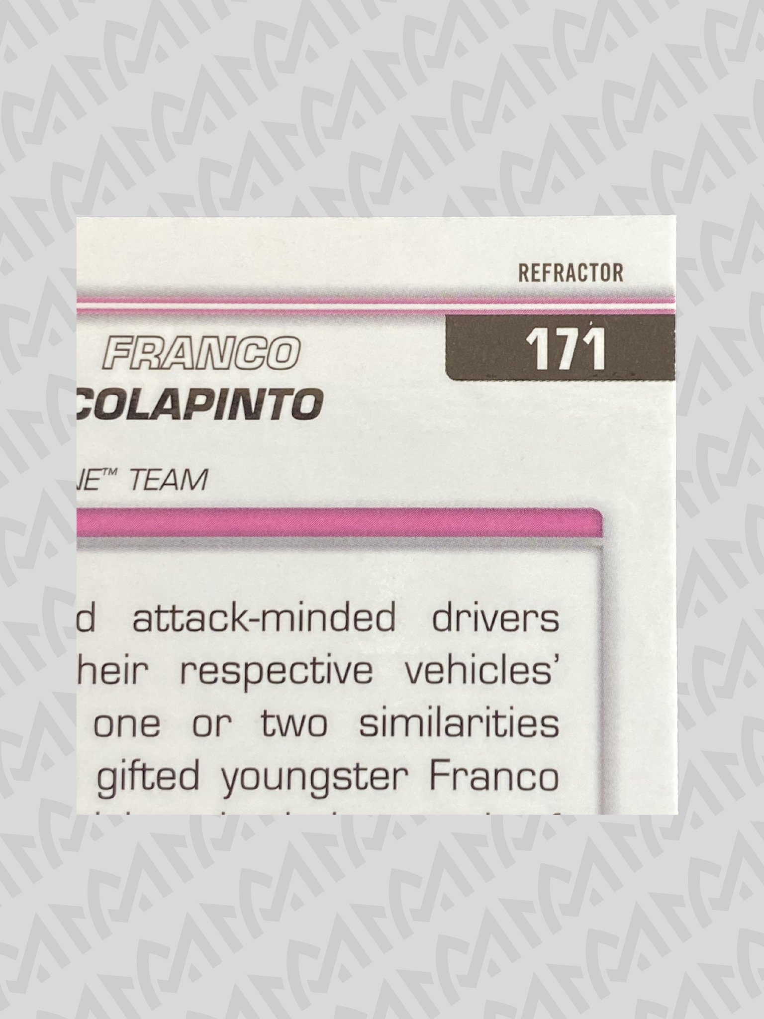 Pierre Gasly & Franco Colapinto - Duo Refractor Alpine