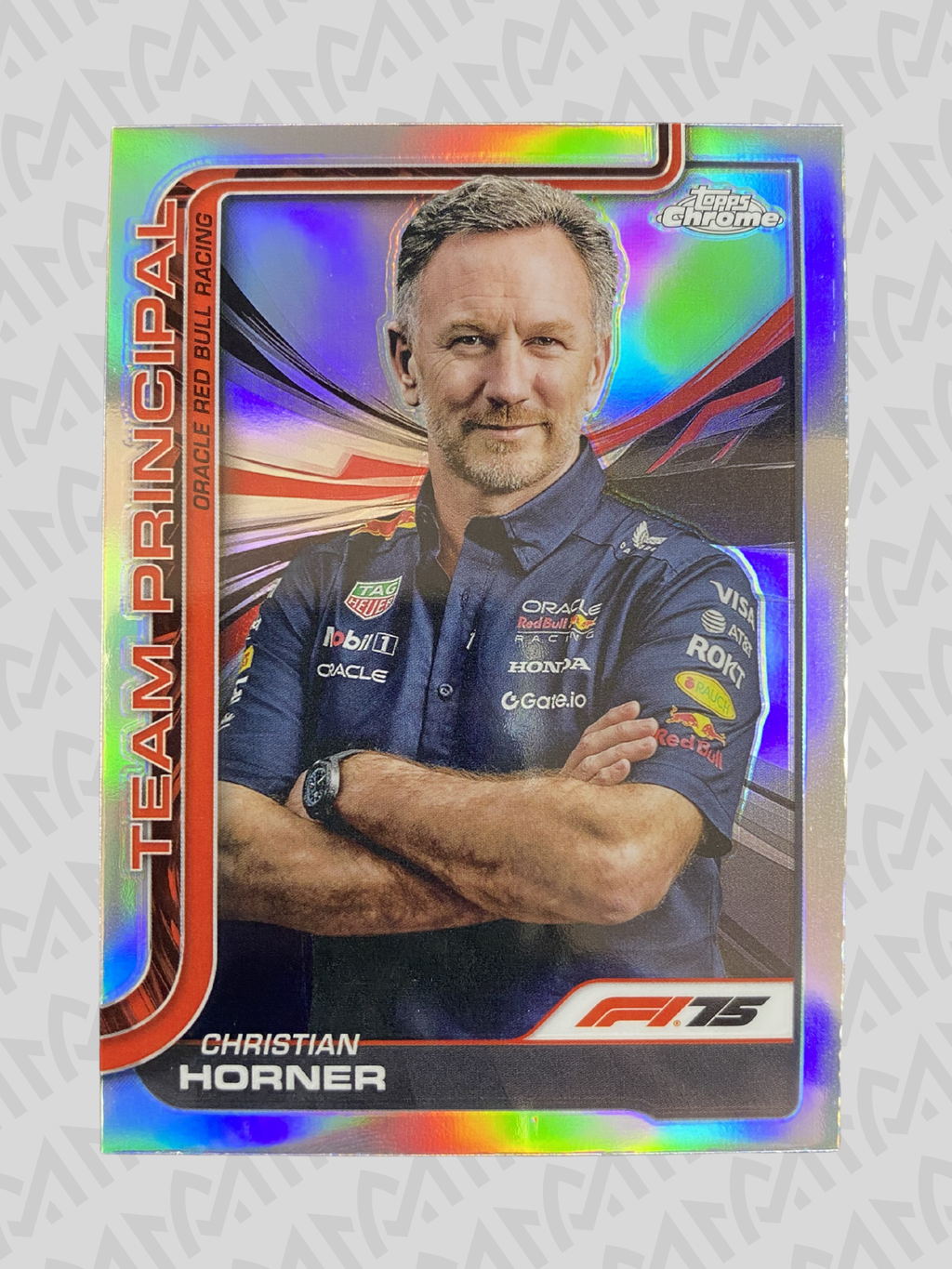 Christian Horner - Topps Chrome F1 Team Principal Refractor