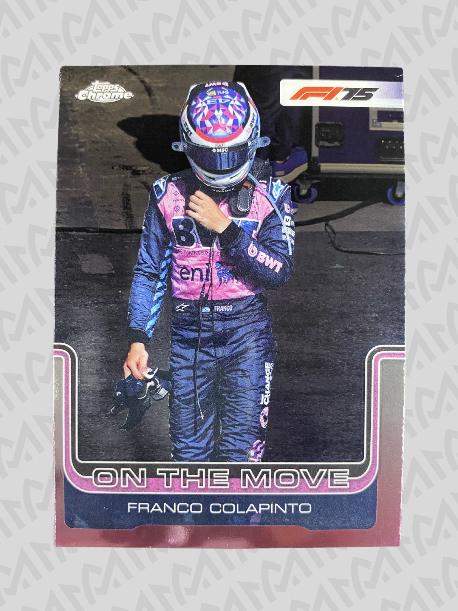 Franco Colapinto 2025 Topps Chrome F1 - On The Move