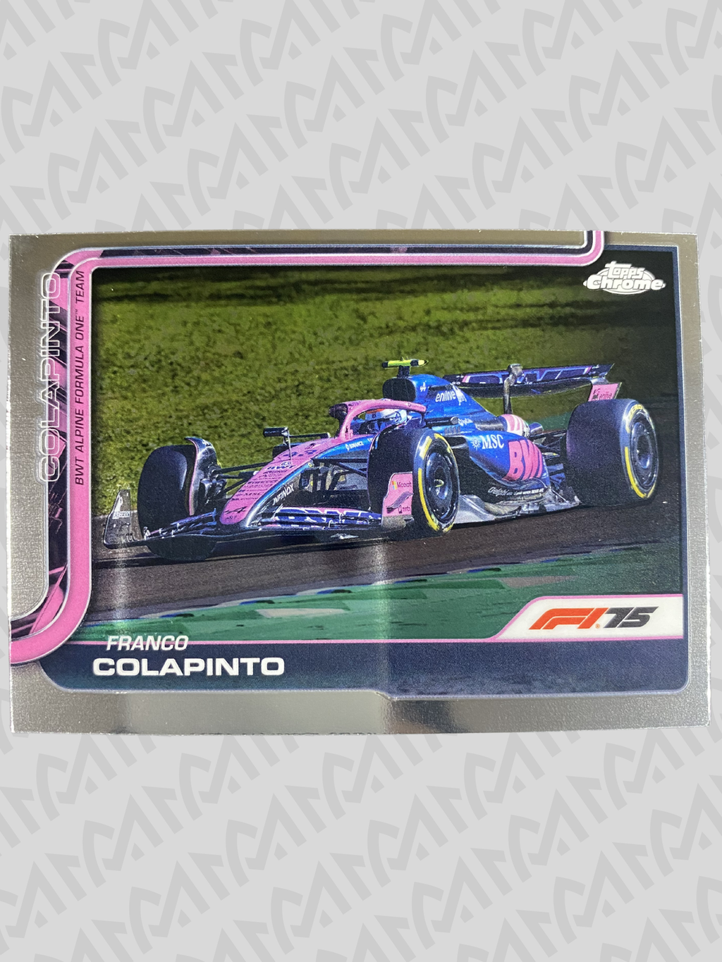 Franco Colapinto 2025 Topps Chrome F1 - Monoplaza (Action)