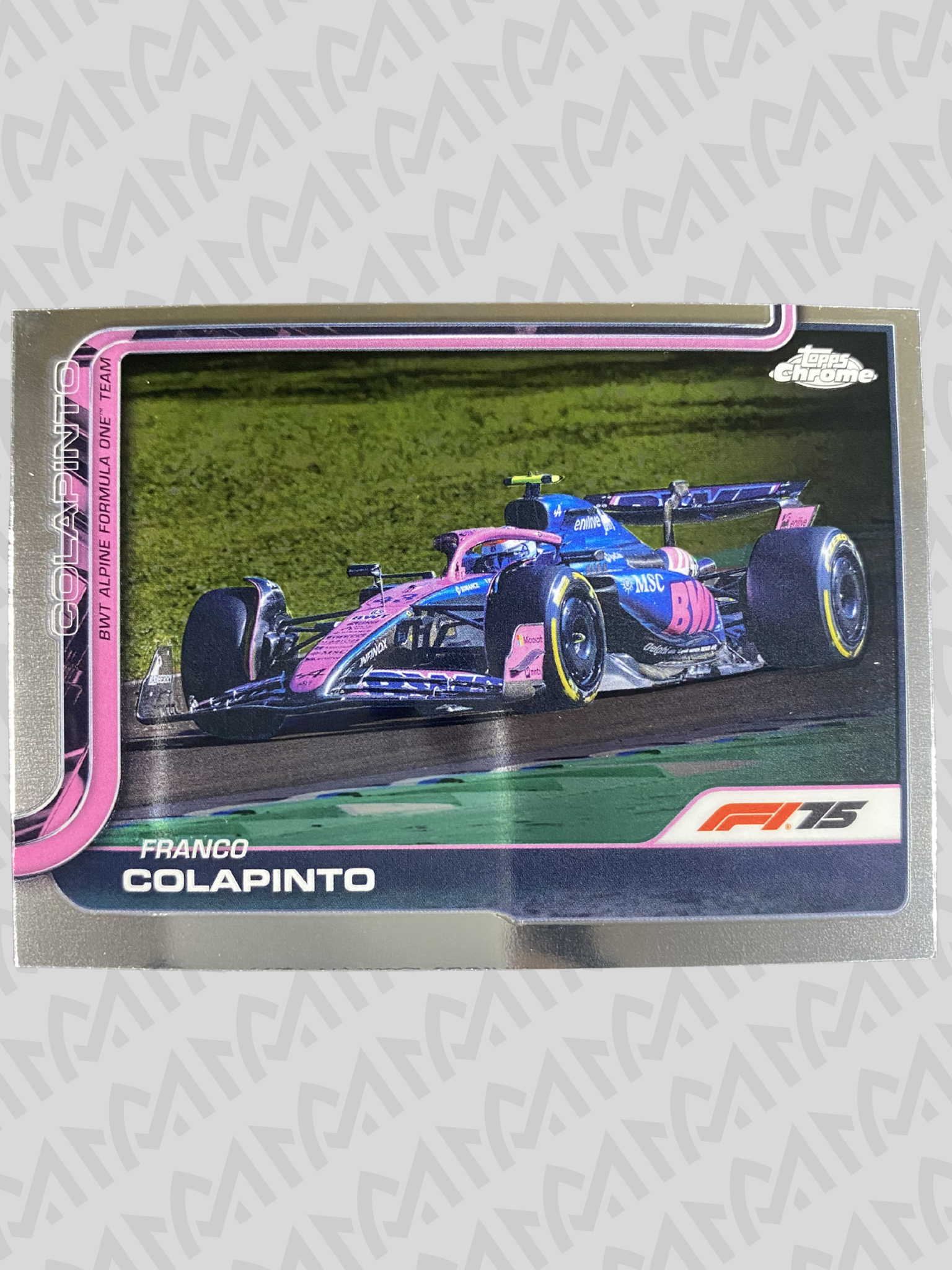 Franco Colapinto 2025 Topps Chrome F1 - Monoplaza (Action)