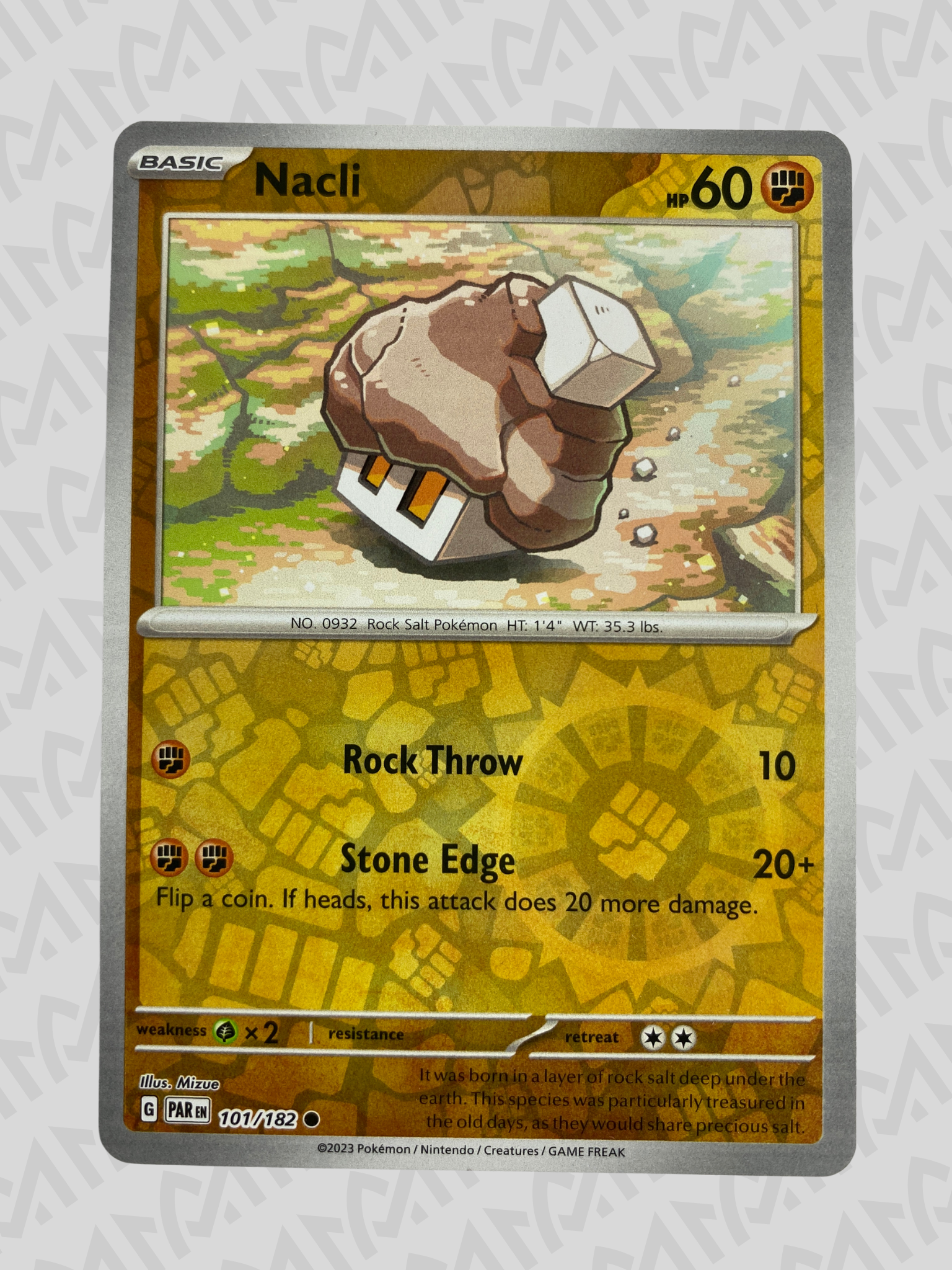Nacli 101/182 Reverse Holo - Paradox Rift - Inglés