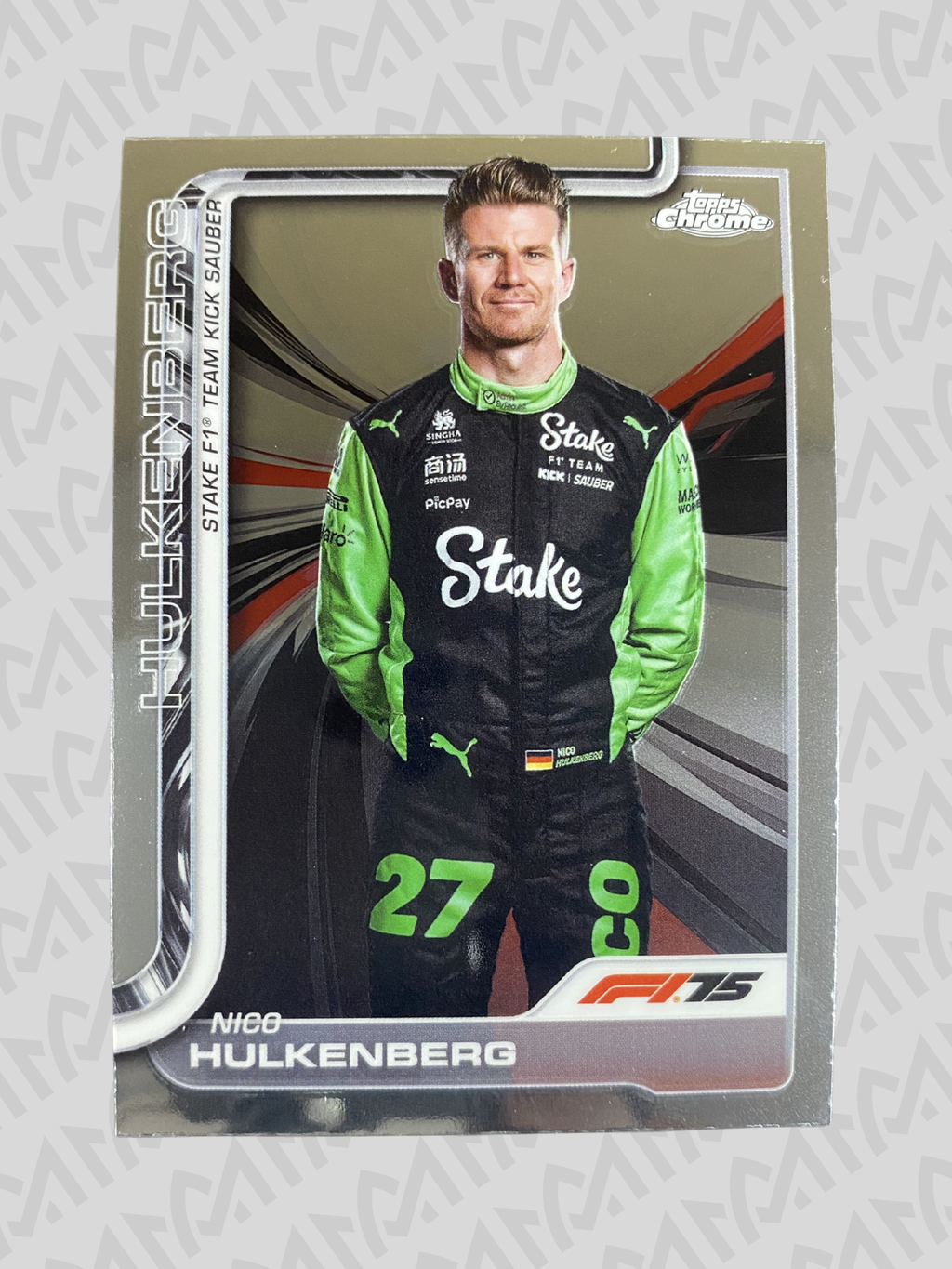 Nico Hulkenberg - Topps Chrome F1 #27