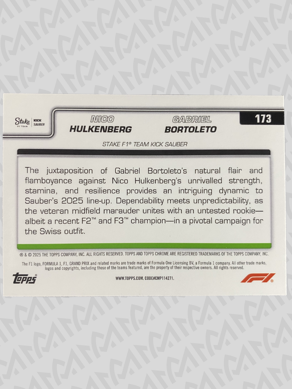 Hulkenberg & Bortoleto - DUO