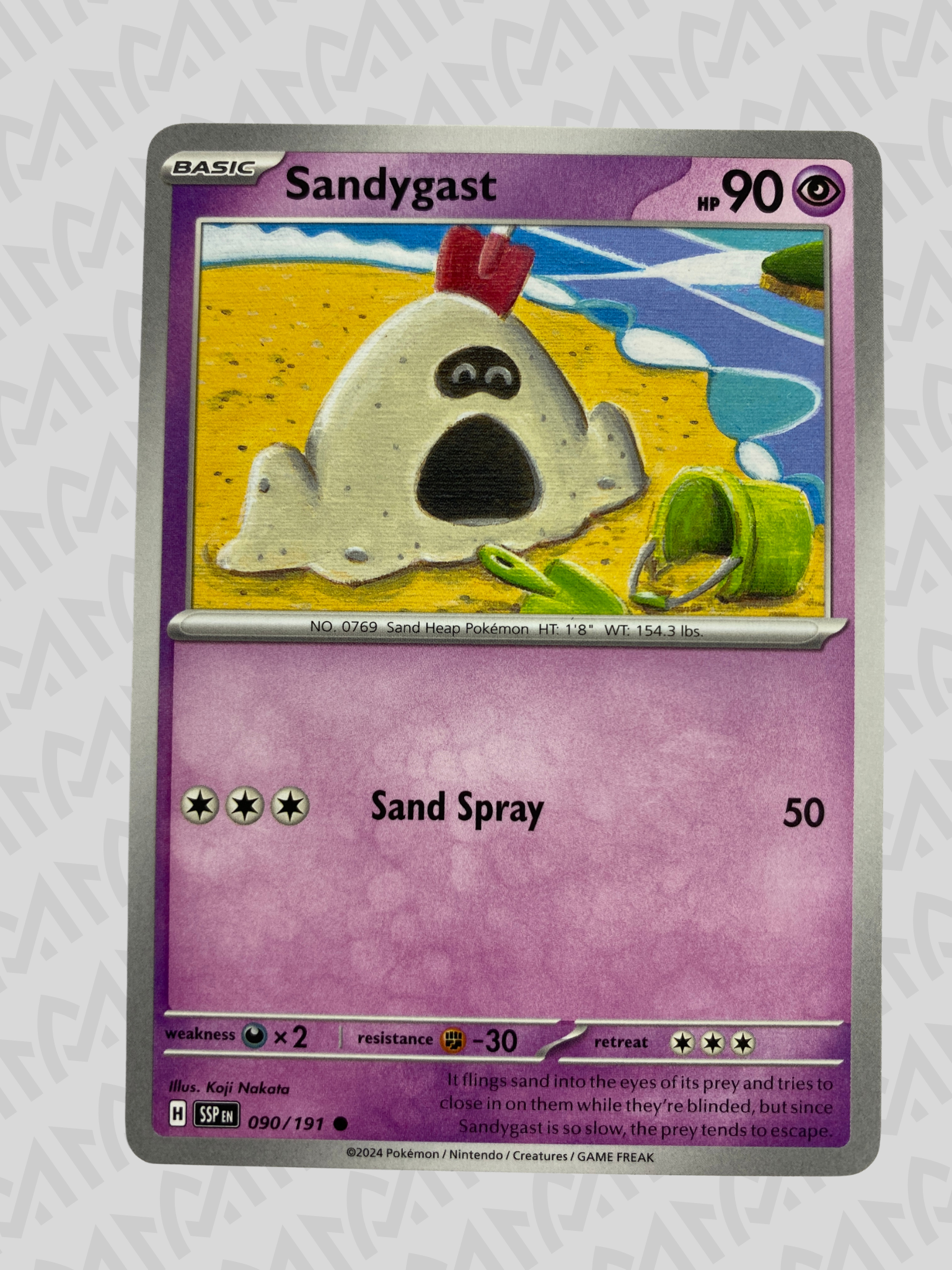Sandygast 090/191 Common - Surging Sparks (SSP) - Inglés