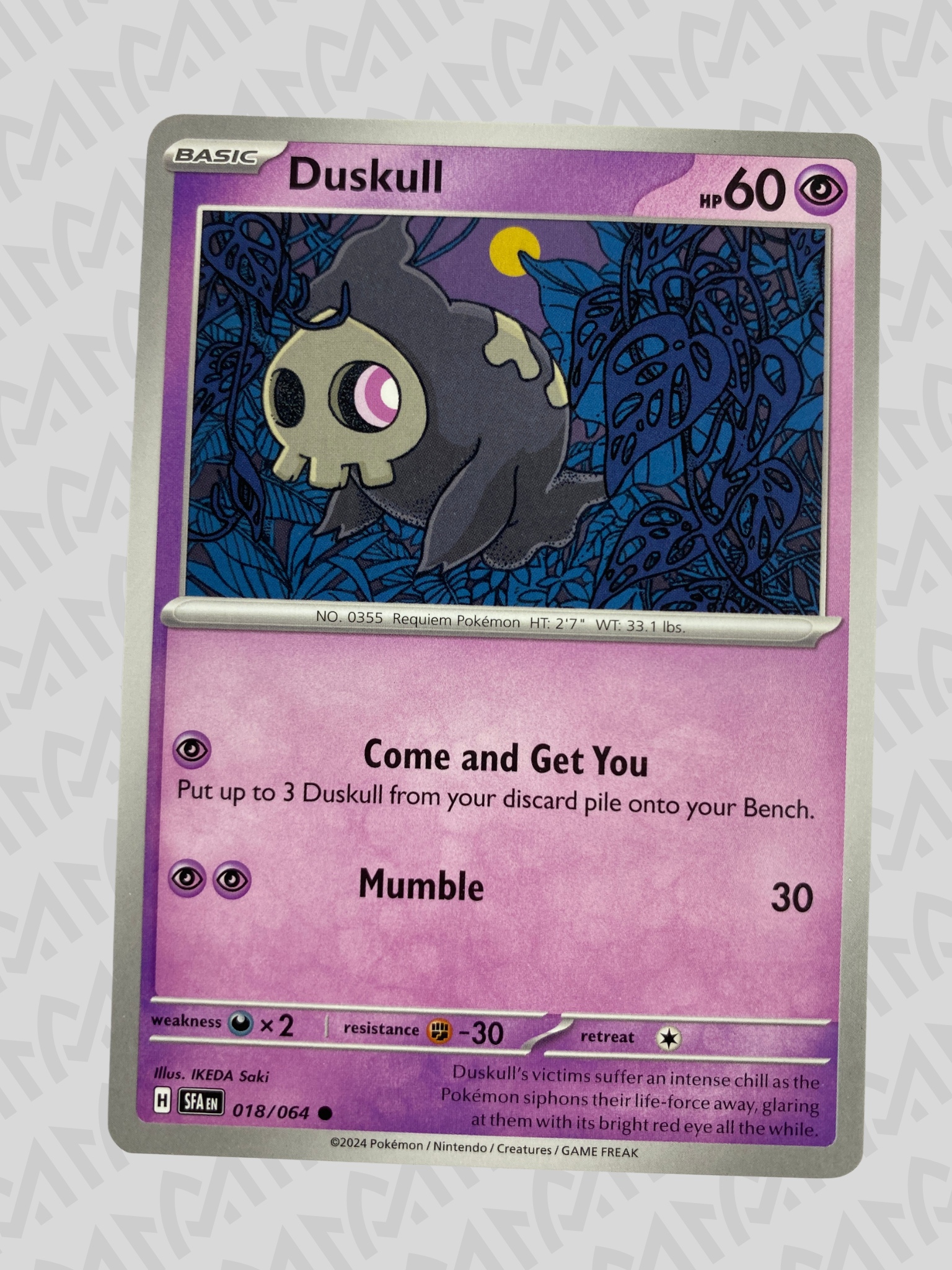 Duskull 018/064 Common - Shrouded Fable - Inglés