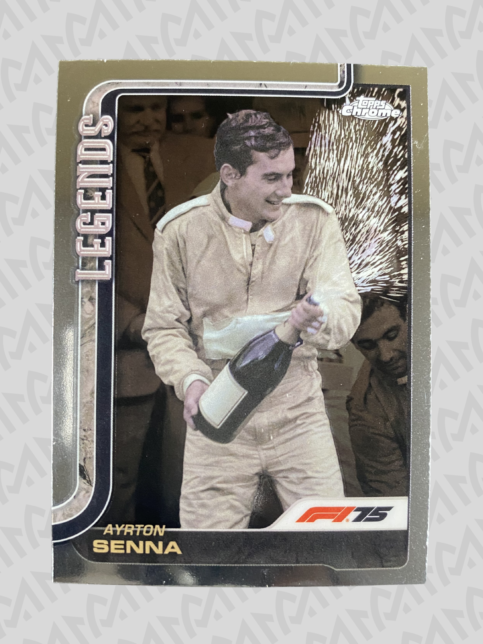 Ayrton Senna - Topps Chrome F1 "LEGENDS" Refractor
