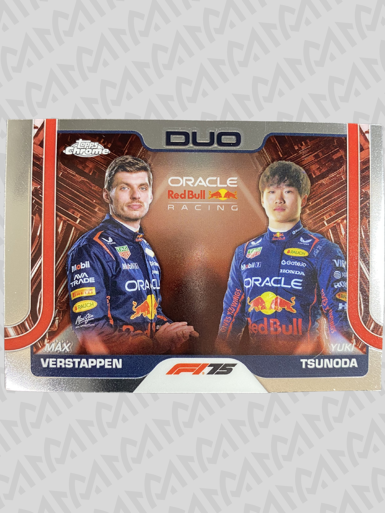 Max Verstappen & Yuki Tsunoda - Duo Refractor Red Bull / RB
