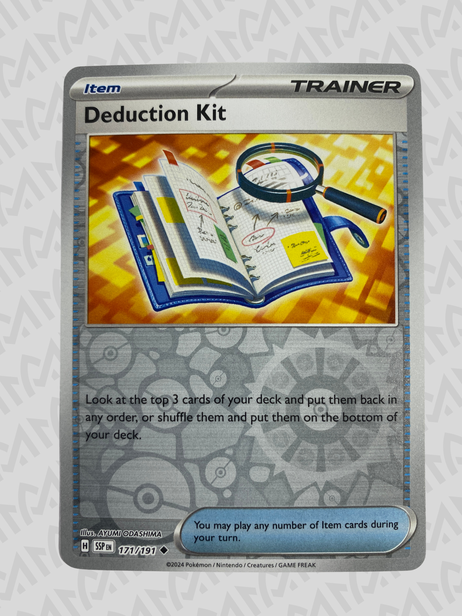 Deduction Kit 171/191 Diamond - Surging Sparks - Inglés