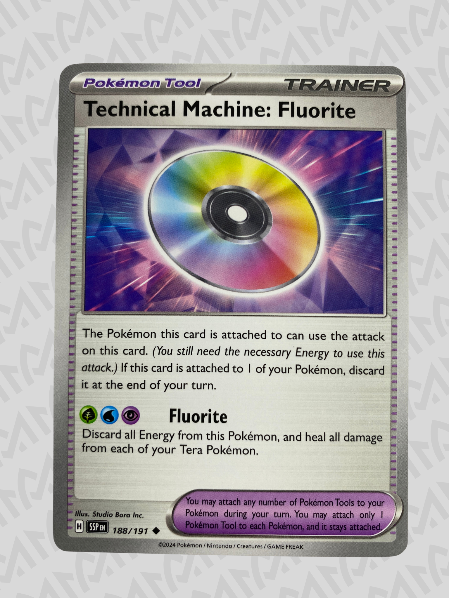 Technical Machine: Fluorite 188/191 Diamond - Surging Sparks - Inglés