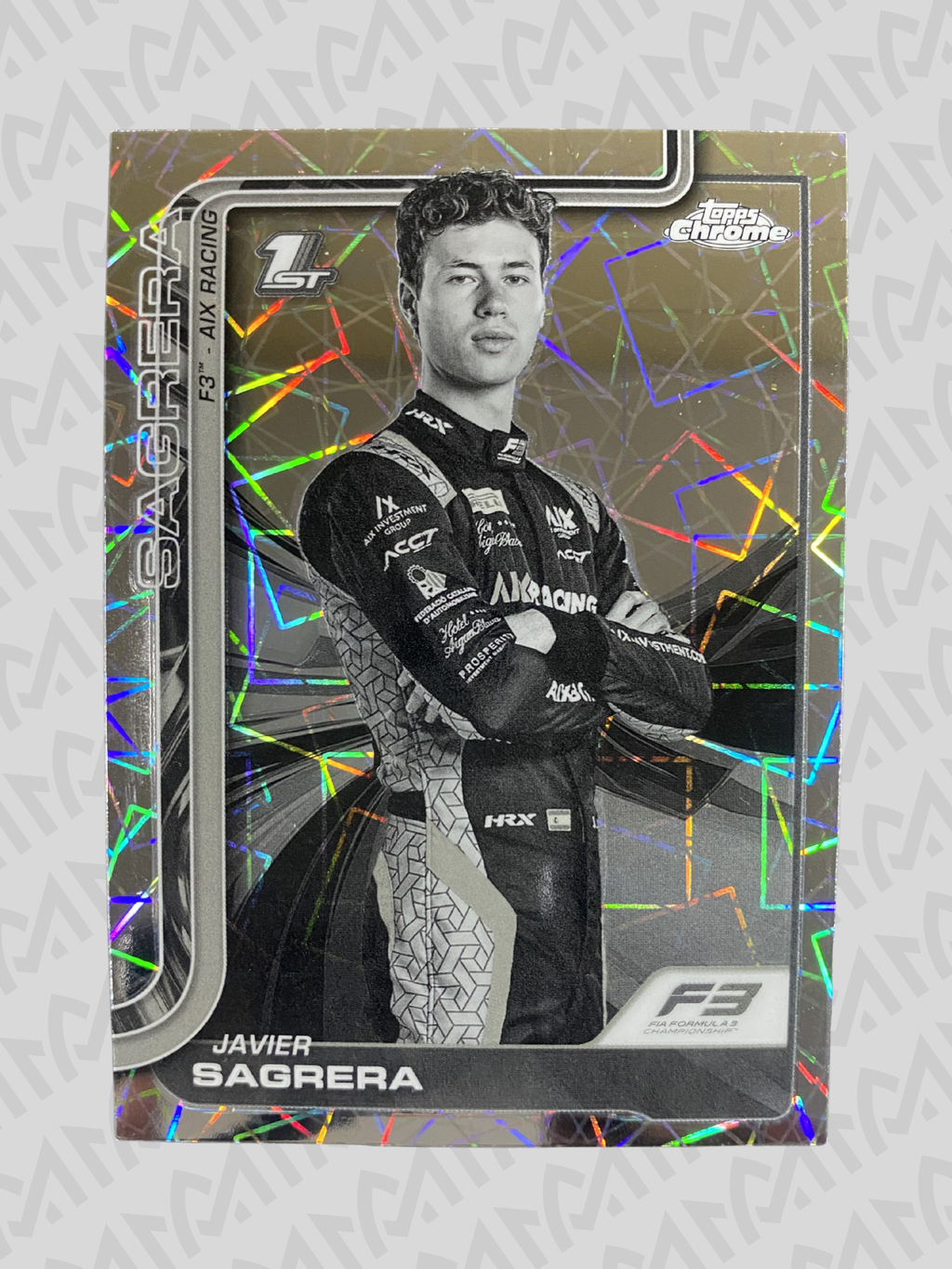 Javier Sagrera - 1st Card Prism Refractor - Topps Chrome F3