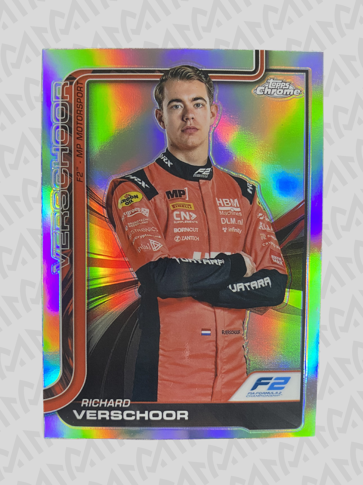 Richard Verschoor  F2 - Refractor Topps Chrome