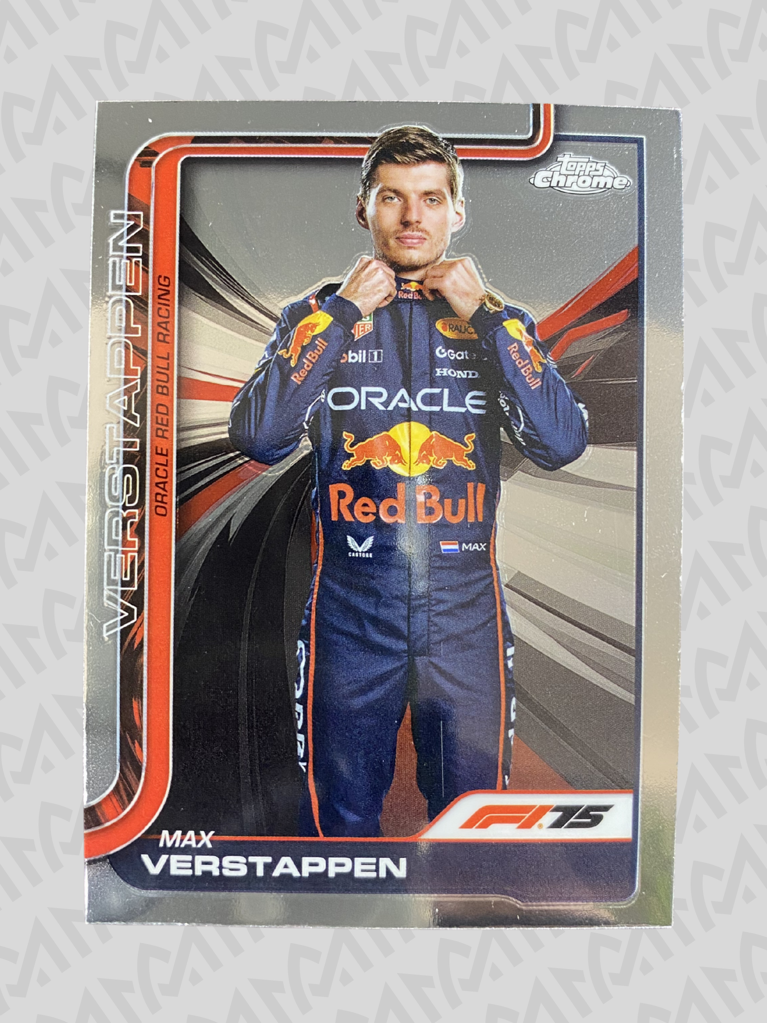 Max Verstappen - Base Refractor Portrait Red Bull Racing