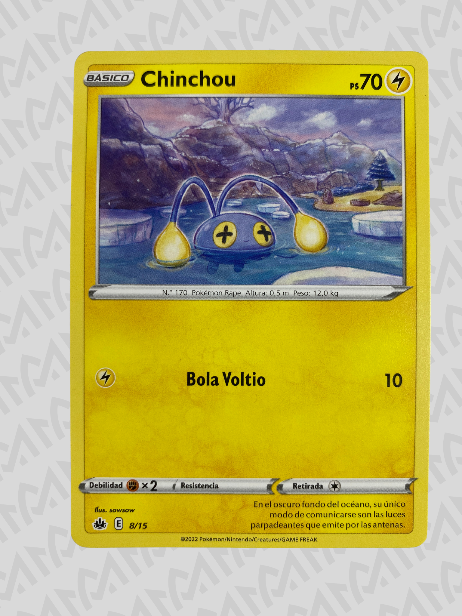 Chinchou 8/15 - McDonald's Collection 2022 - Español