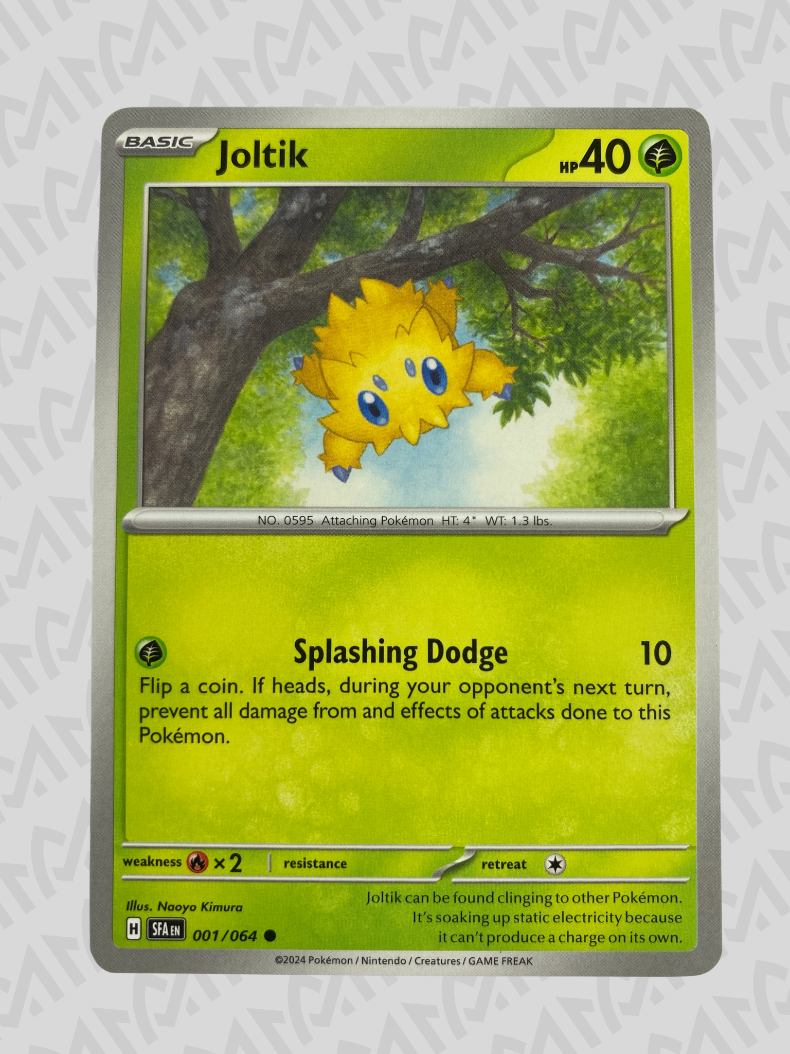 Joltik 001/064 Common - Shrouded Fable  - Inglés