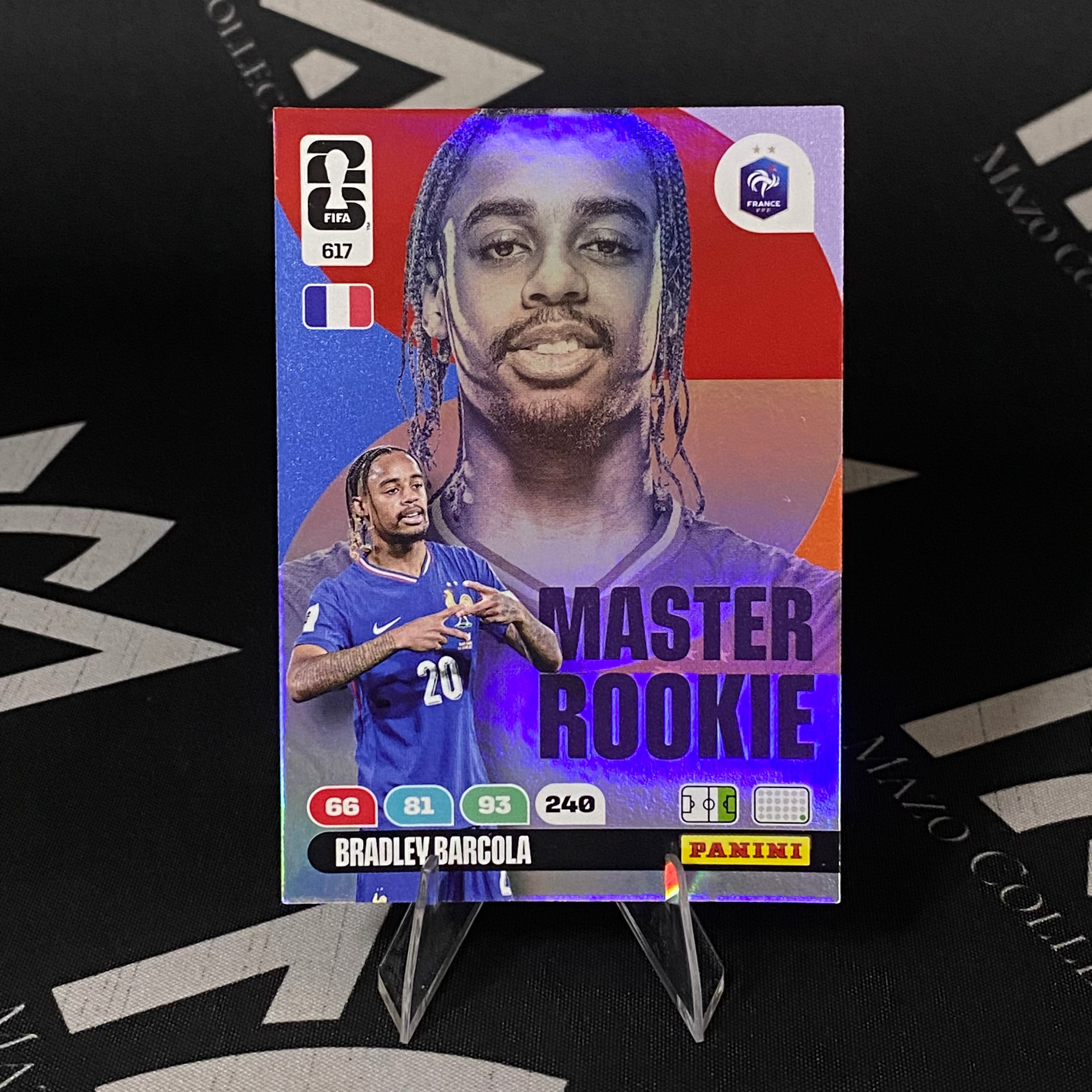 Bradley Barcola Master Rookie - Panini World Cup 2026 - France