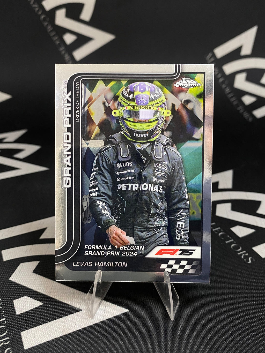 Lewis Hamilton - Driver of the Day - Topps Chrome F1