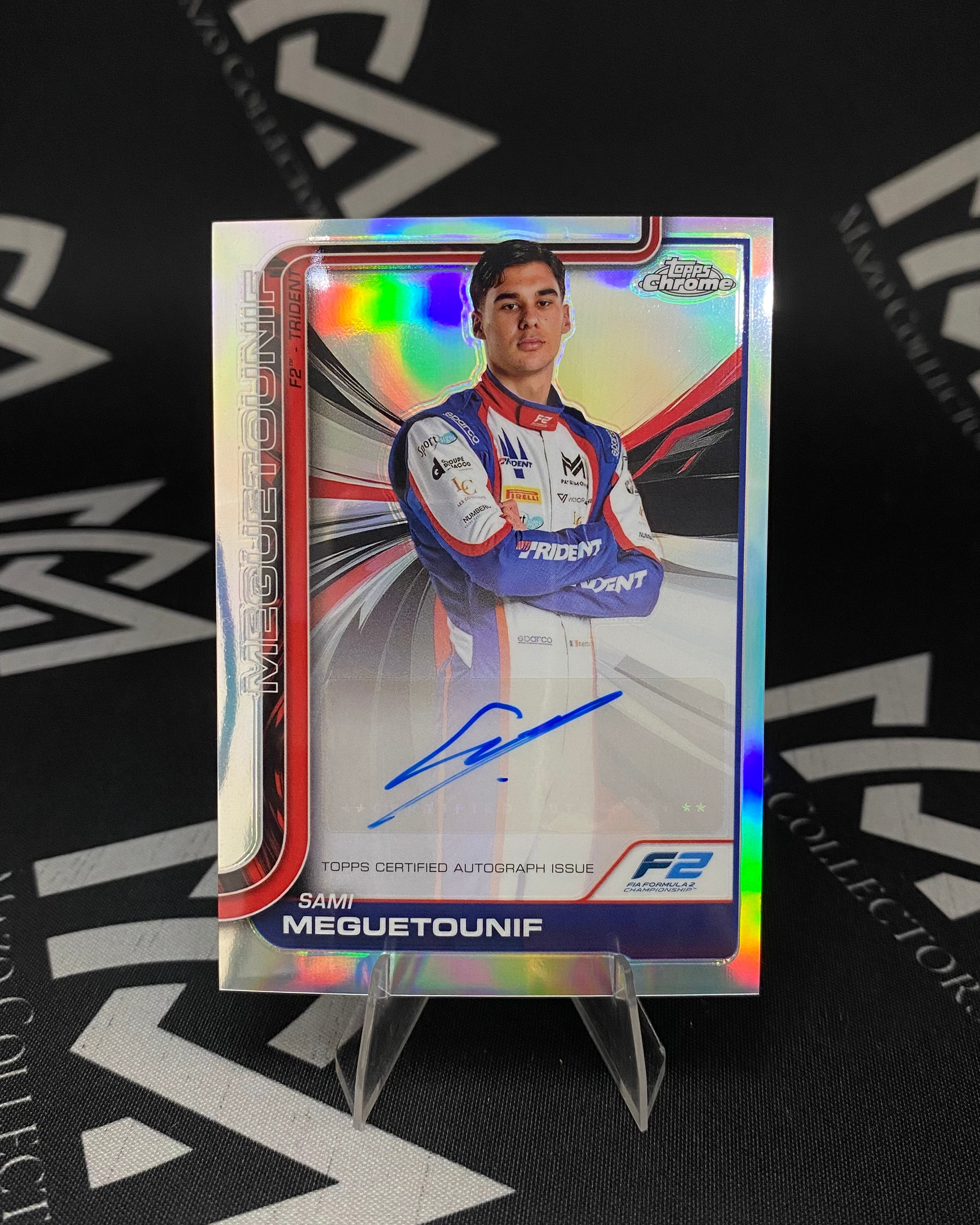Sami Meguetounif - Autógrafo - Topps Chrome F2