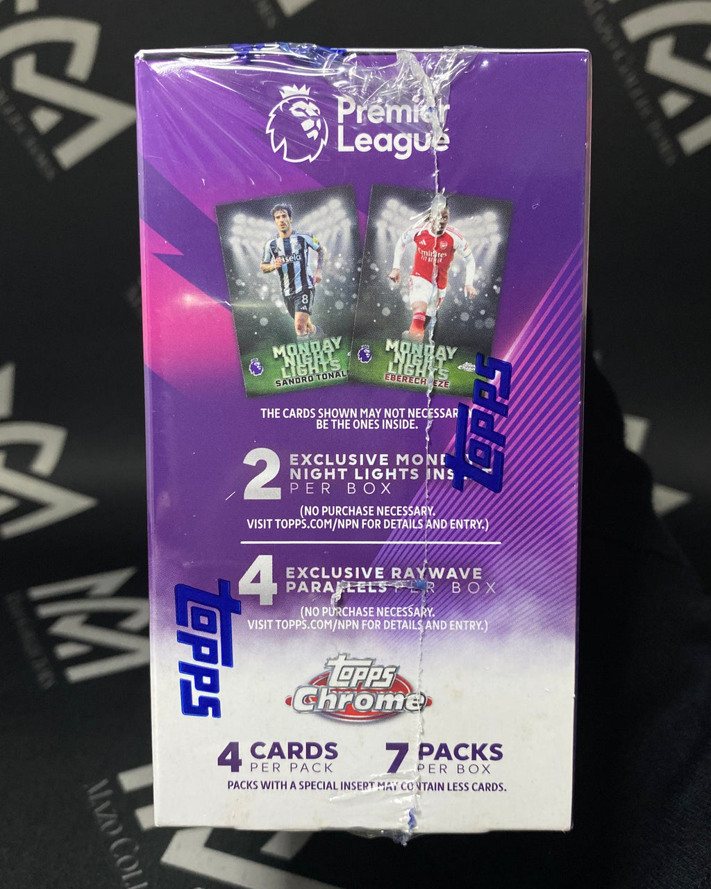 2026 Topps Chrome Premier League Soccer - Blaster Box