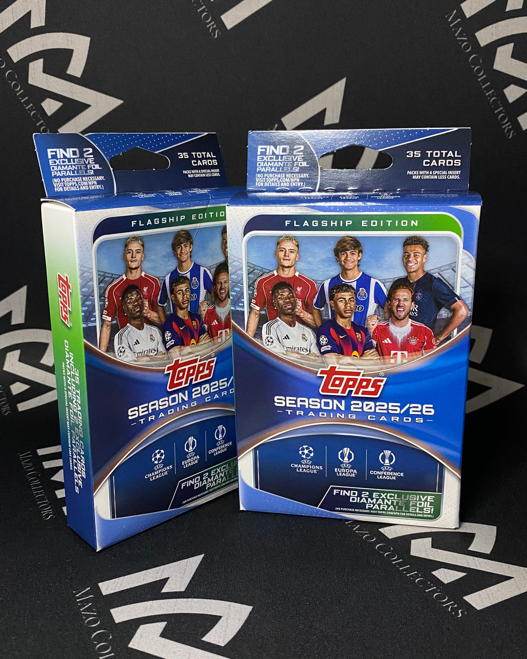 2025/26 Topps Flagship UEFA Club Competitions - Hanger Box