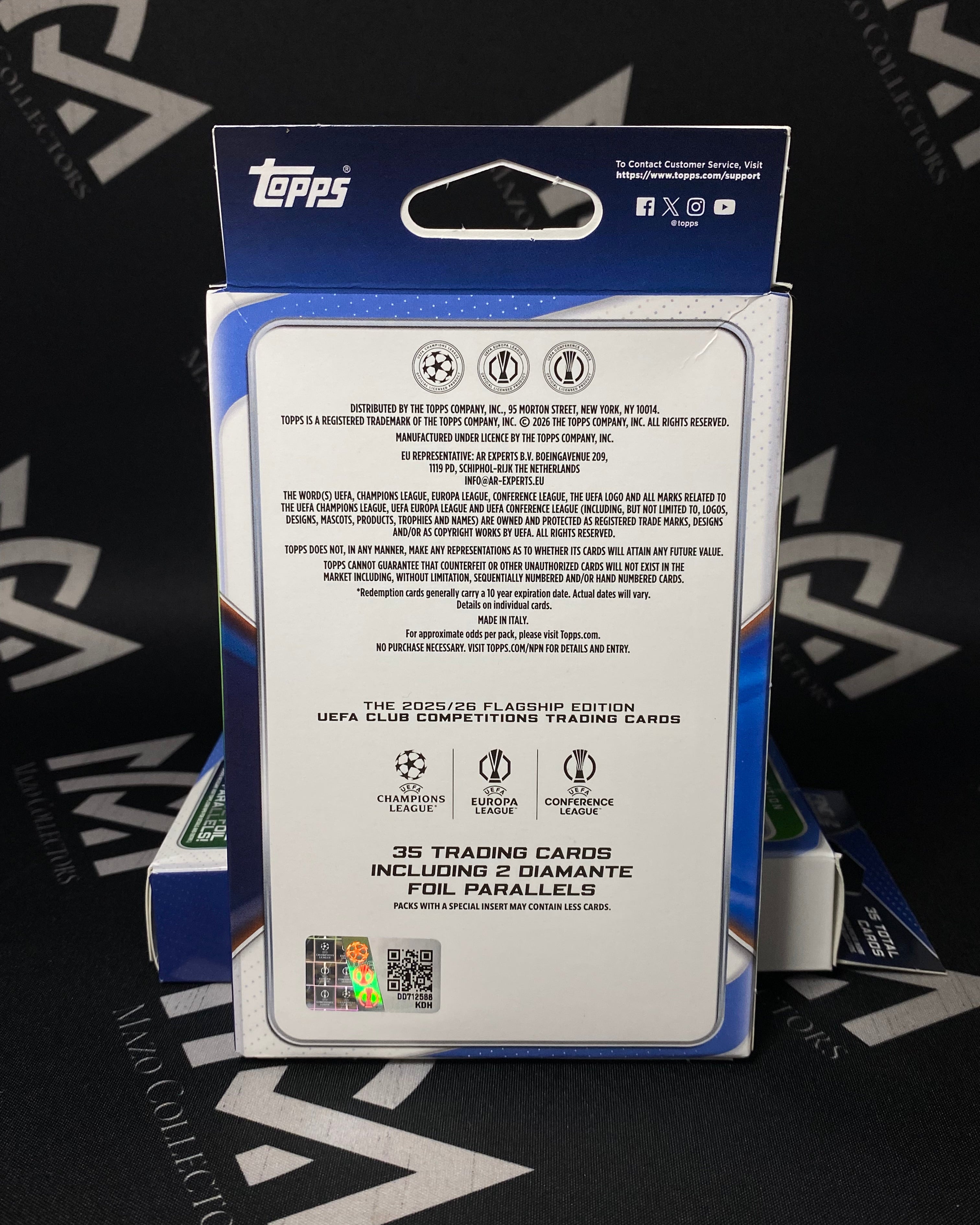 2025/26 Topps Flagship UEFA Club Competitions - Hanger Box