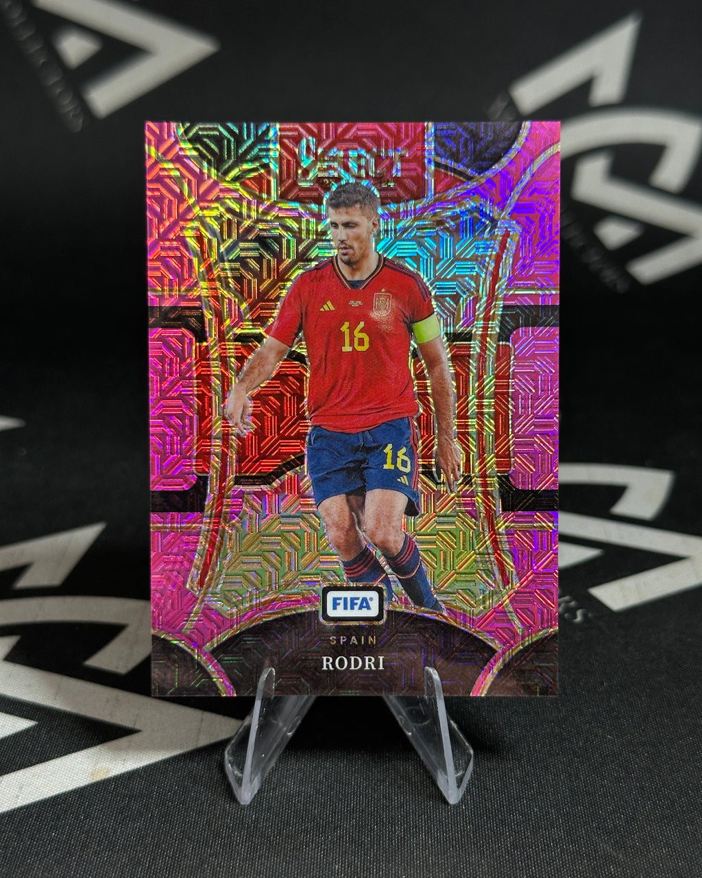 Rodri – Pink Mojo Prizm 164/199 - Panini Select FIFA 2023-24
