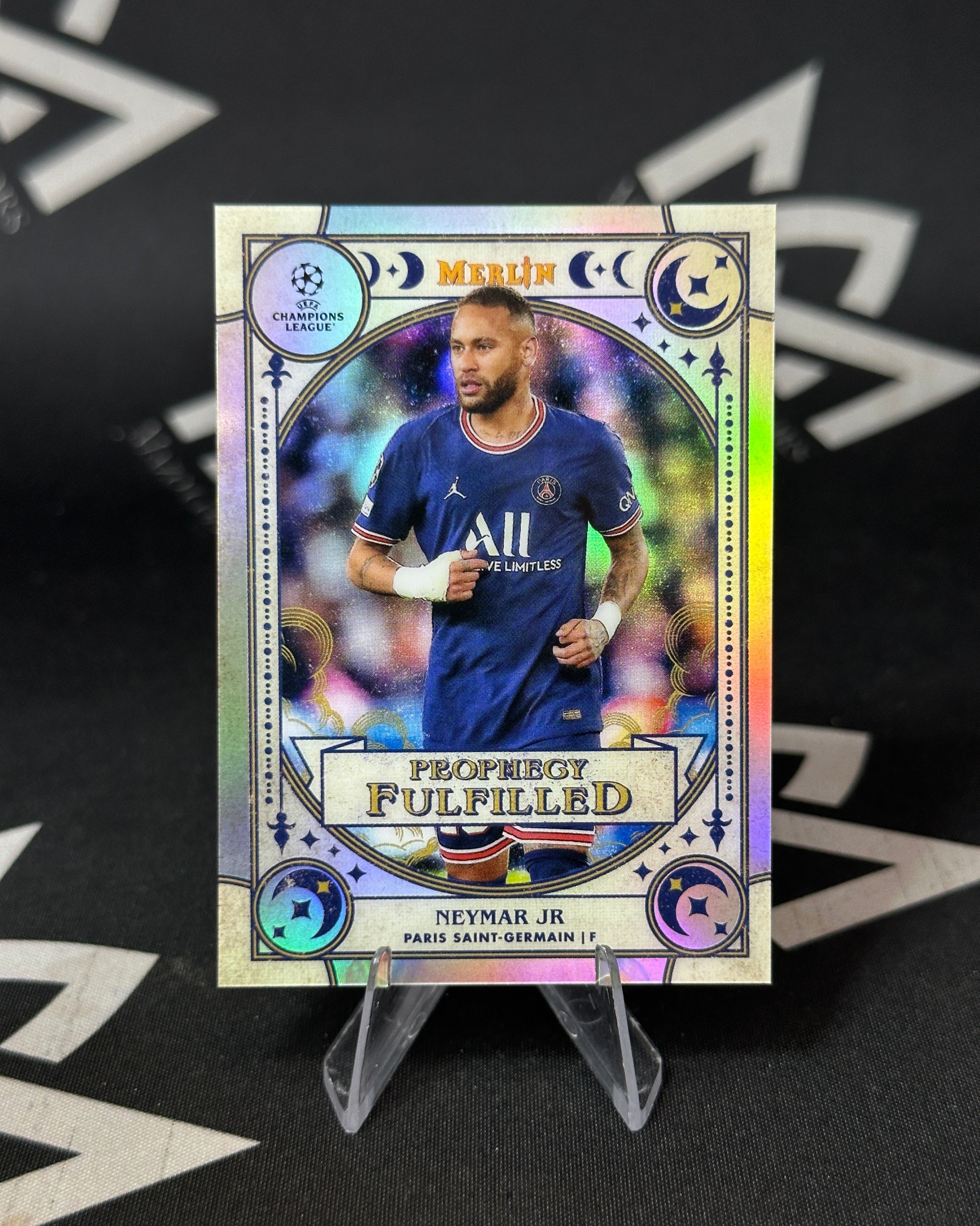Neymar Jr. – Prophecy Fulfilled PSG – Topps Merlin UEFA Champions League 2022