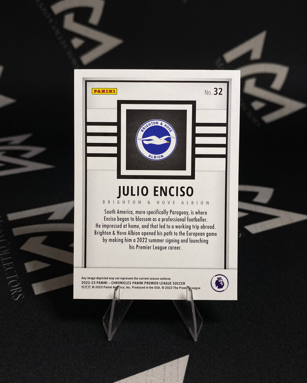 Julio Enciso - Rookie Card (RC) - Panini Prizm Premier League 2022/23 (Leer Descripcion)