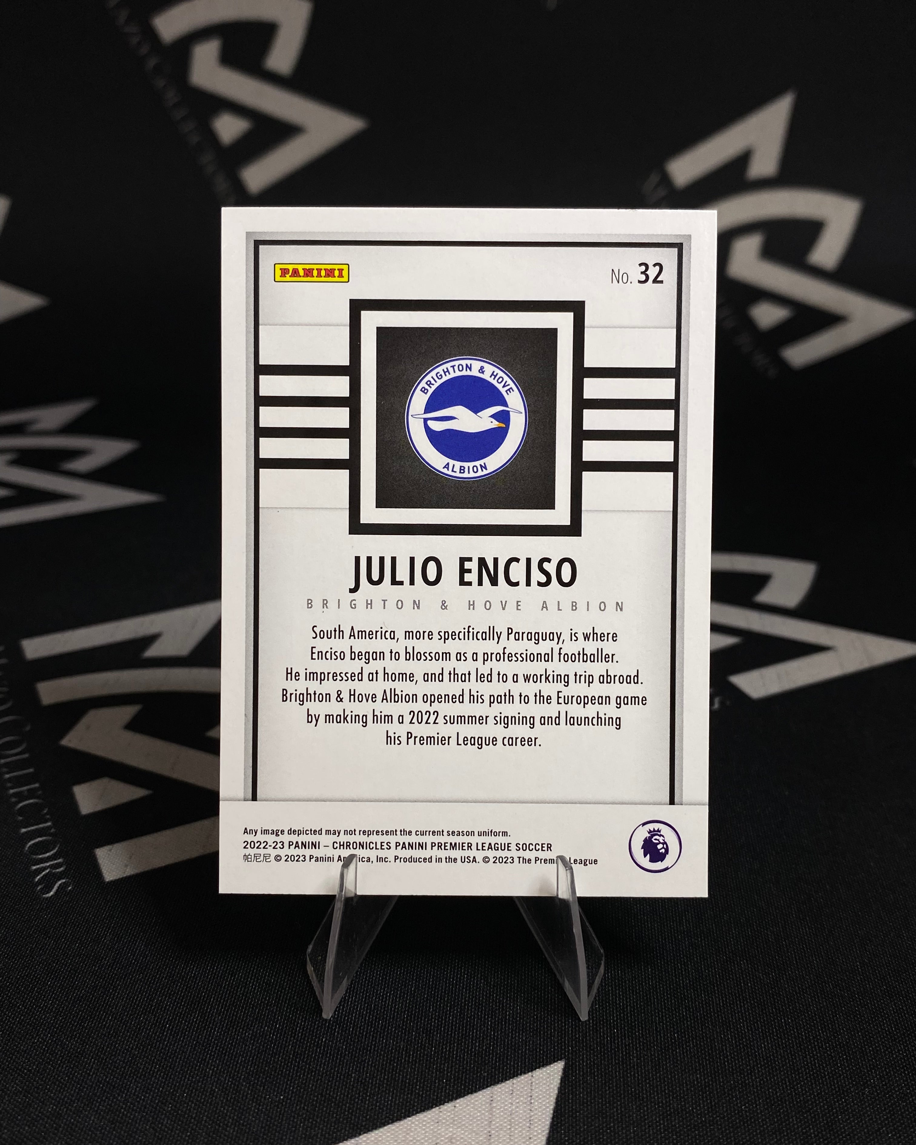Julio Enciso - Rookie Card (RC) - Panini Prizm Premier League 2022/23 (Leer Descripcion)