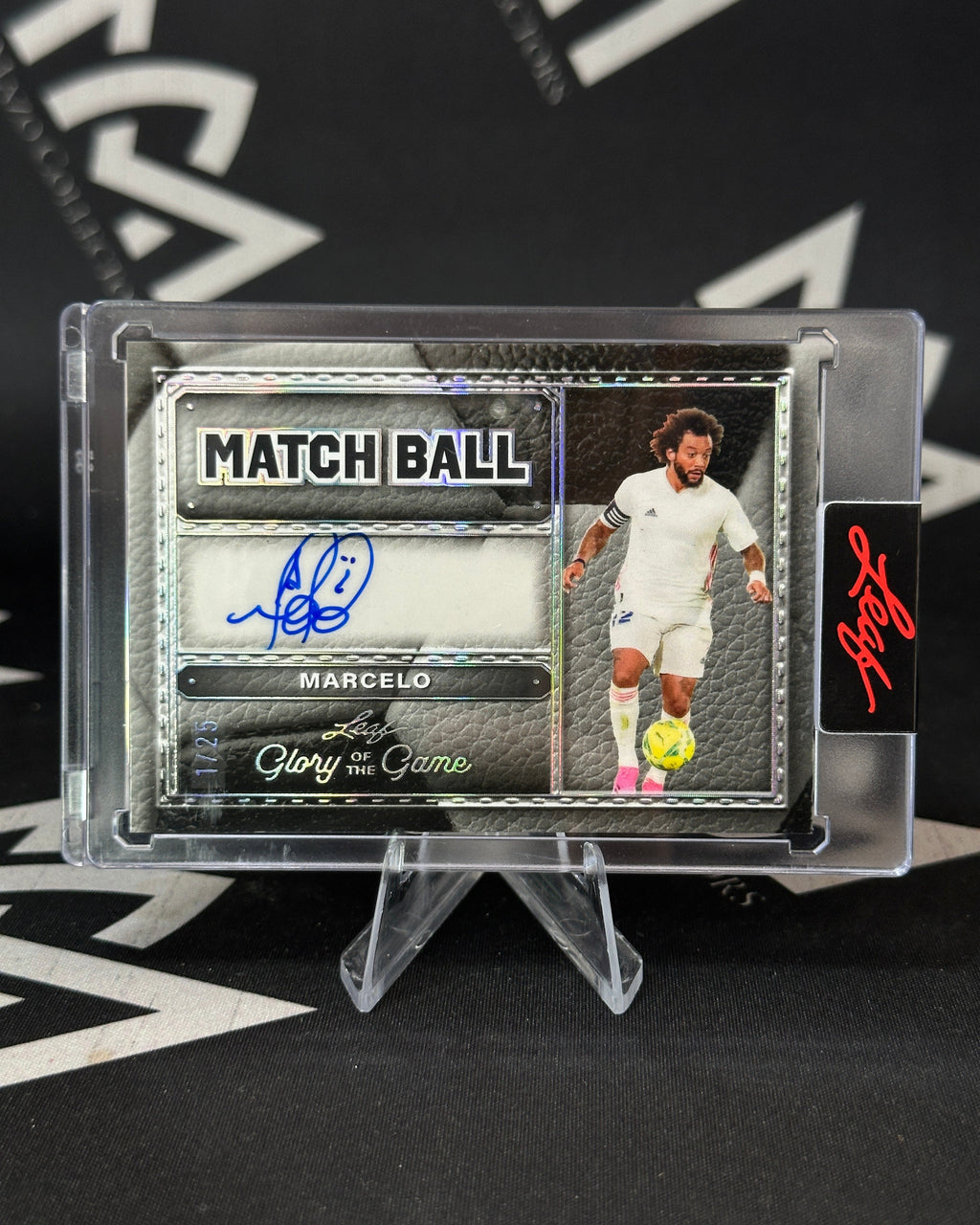 Marcelo – Autógrafo Match Ball 17/25 – Leaf Glory of the Game 2026