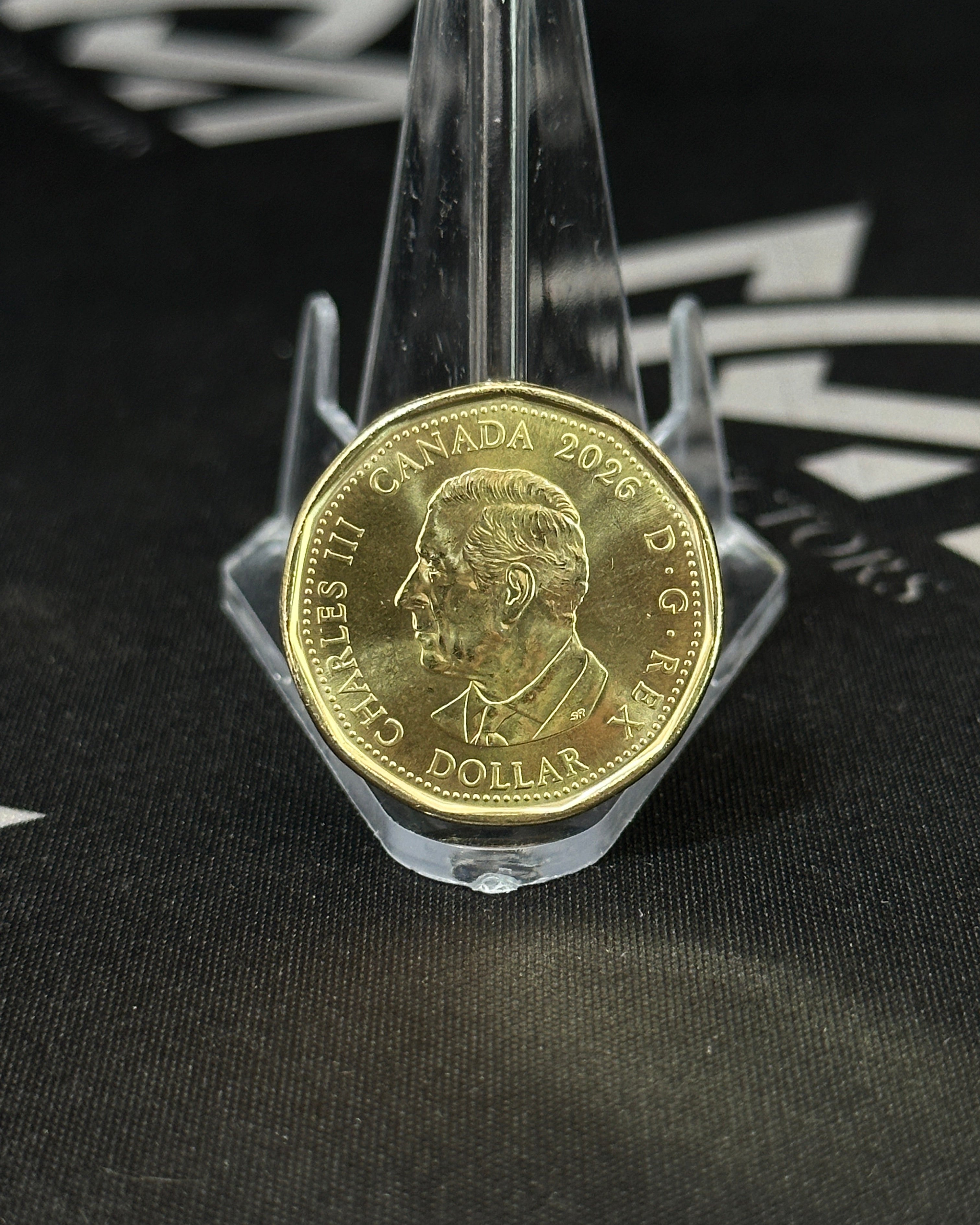 Moneda Conmemorativa Canadá FIFA World Cup 2026 – $1 – Maple Leaf Coloreada
