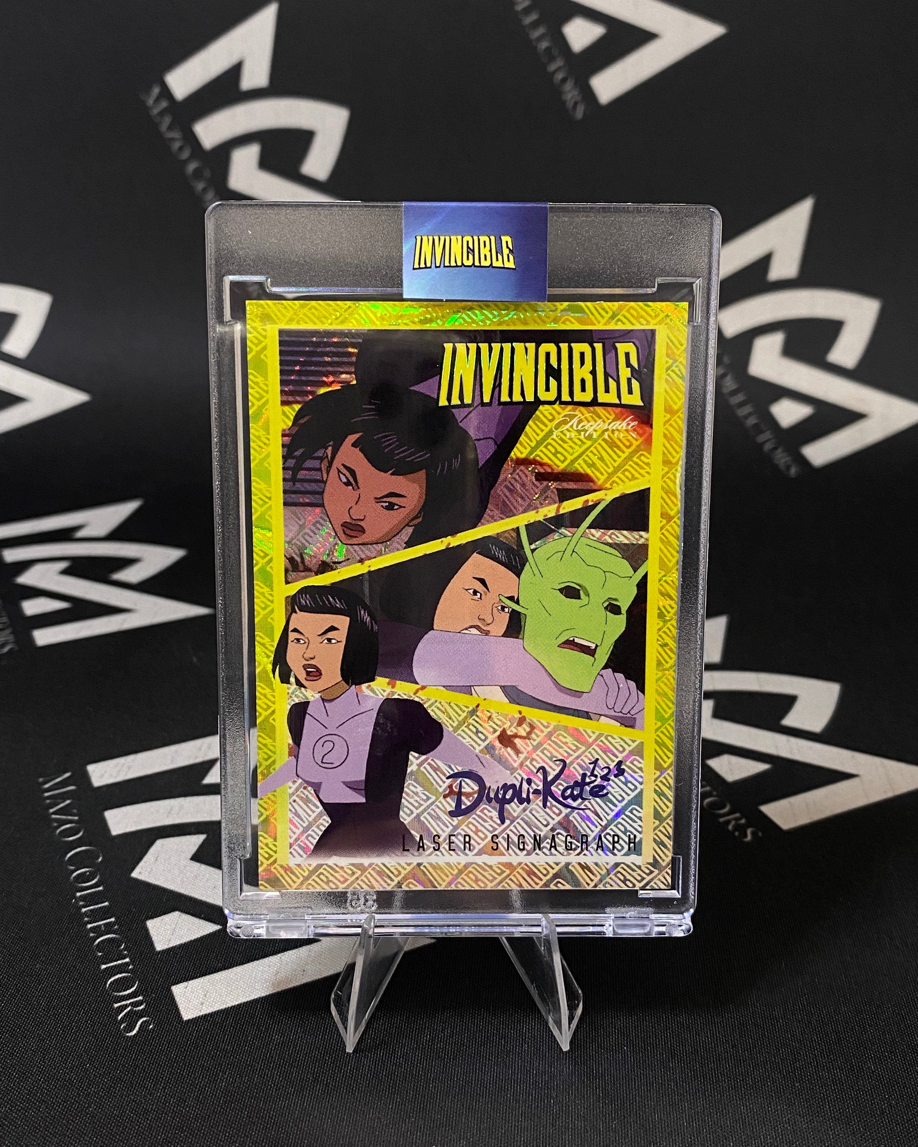 Invincible - Dupli-Kate Laser Signagraph Autograph 92/100