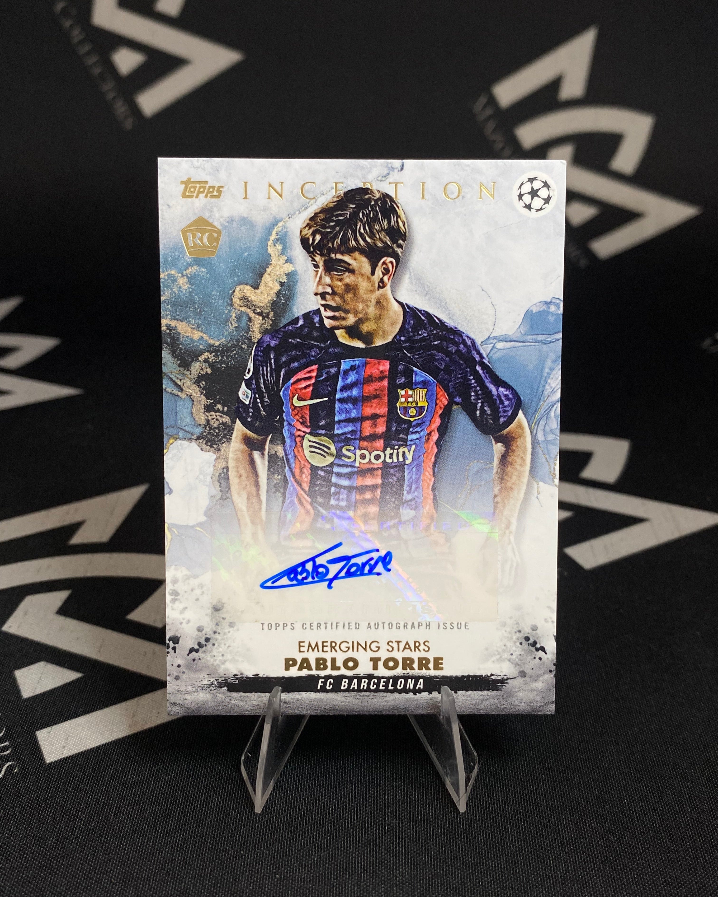 Pablo Torre - Barcelona RC Autografo - Topps Inception