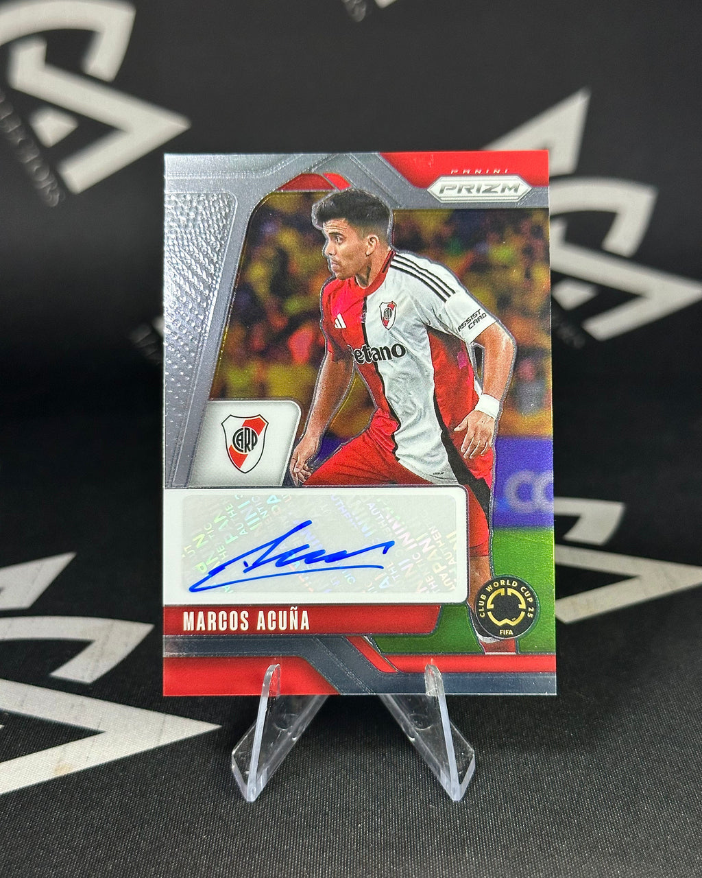 Marcos Acuña – Autógrafo River Plate – Panini Prizm FIFA Club World Cup 2025