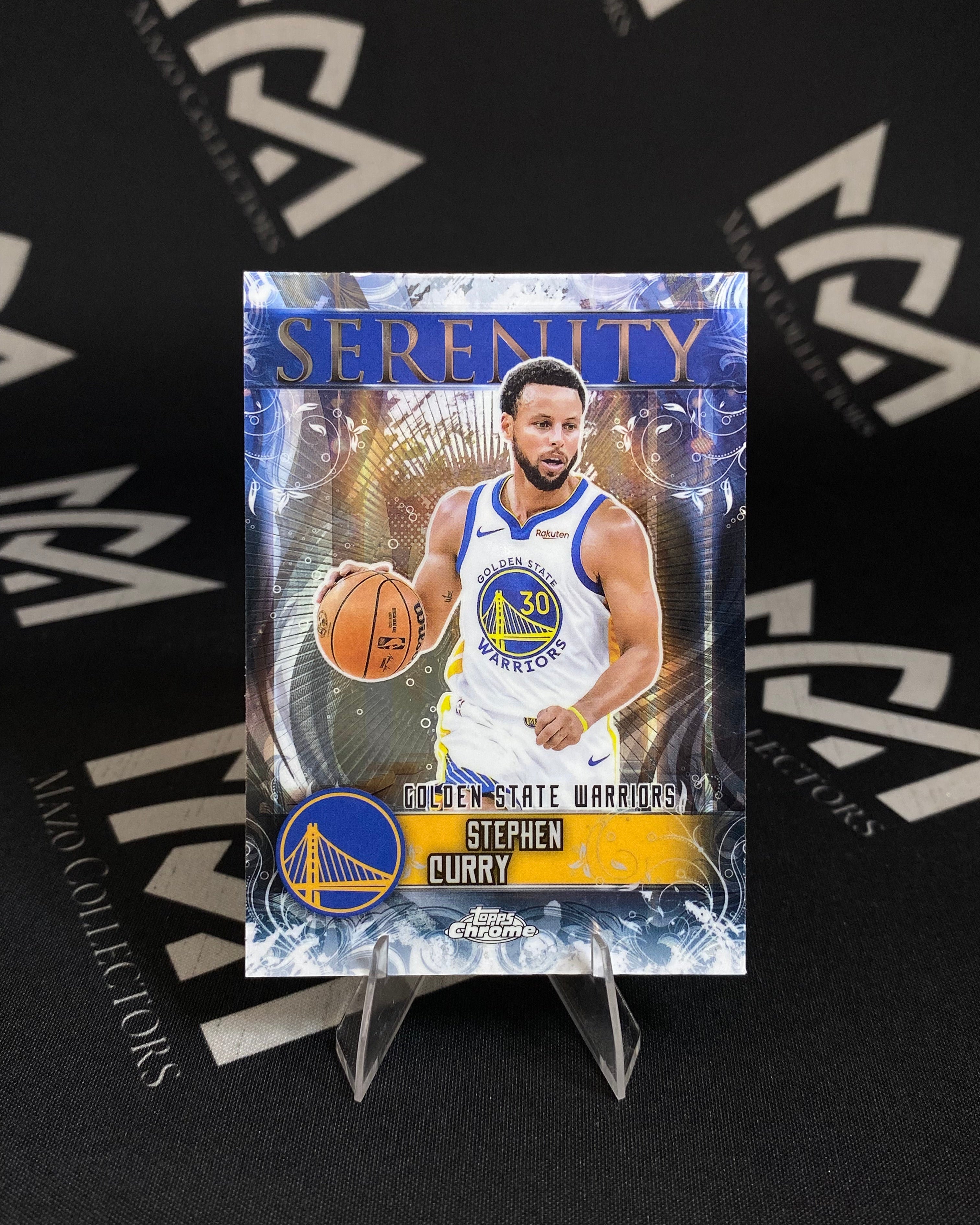 Stephen Curry - Serenity - Golden State Warriors - Topps Chrome 2025