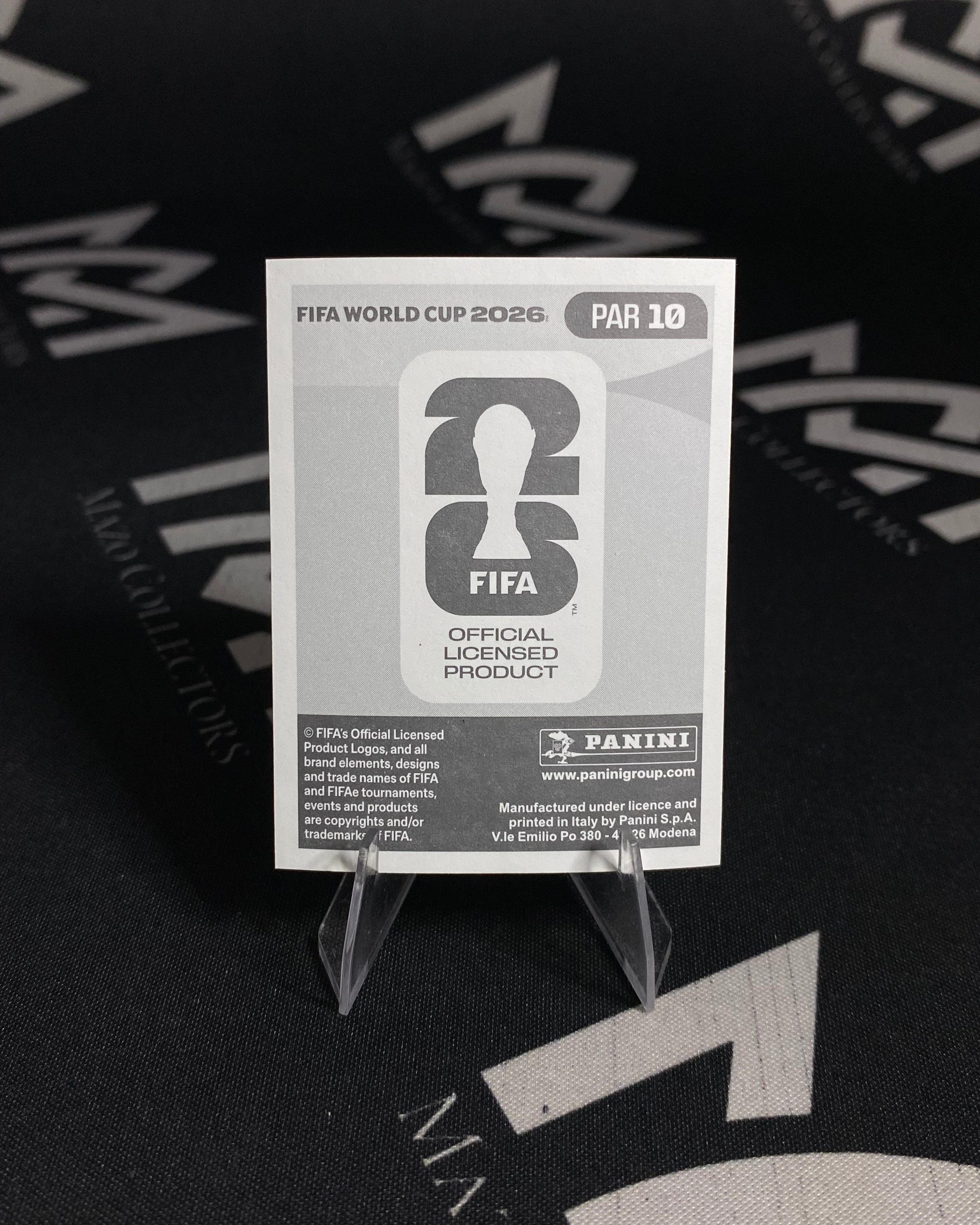 Sticker DORADO de Diego Gomez - Panini FIFA 2026 - Paraguay