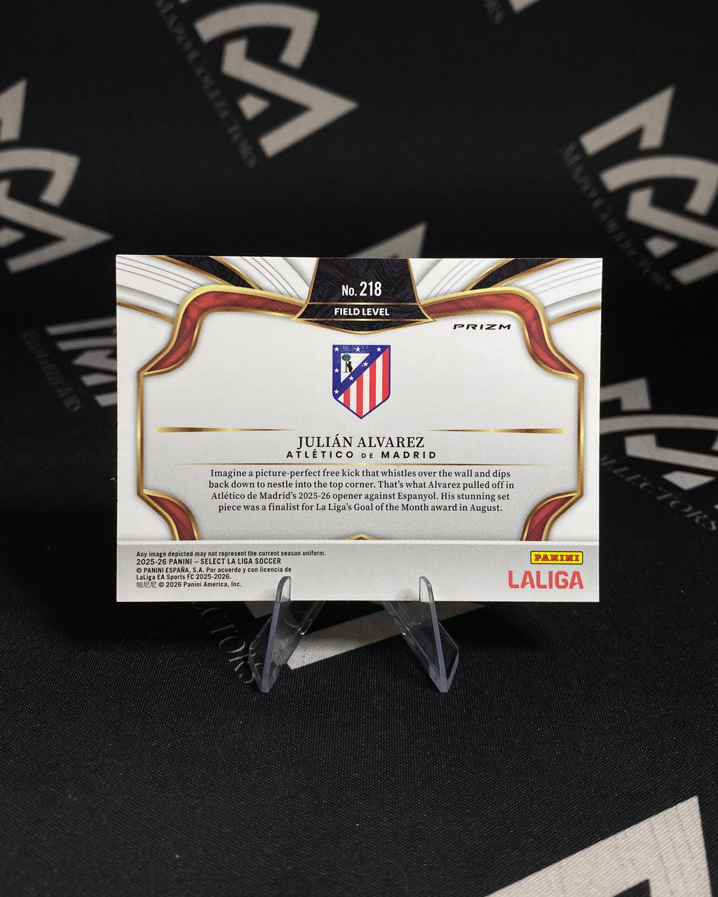 Julián Álvarez - Atlético de Madrid - Select 26 - Insert / Paralela