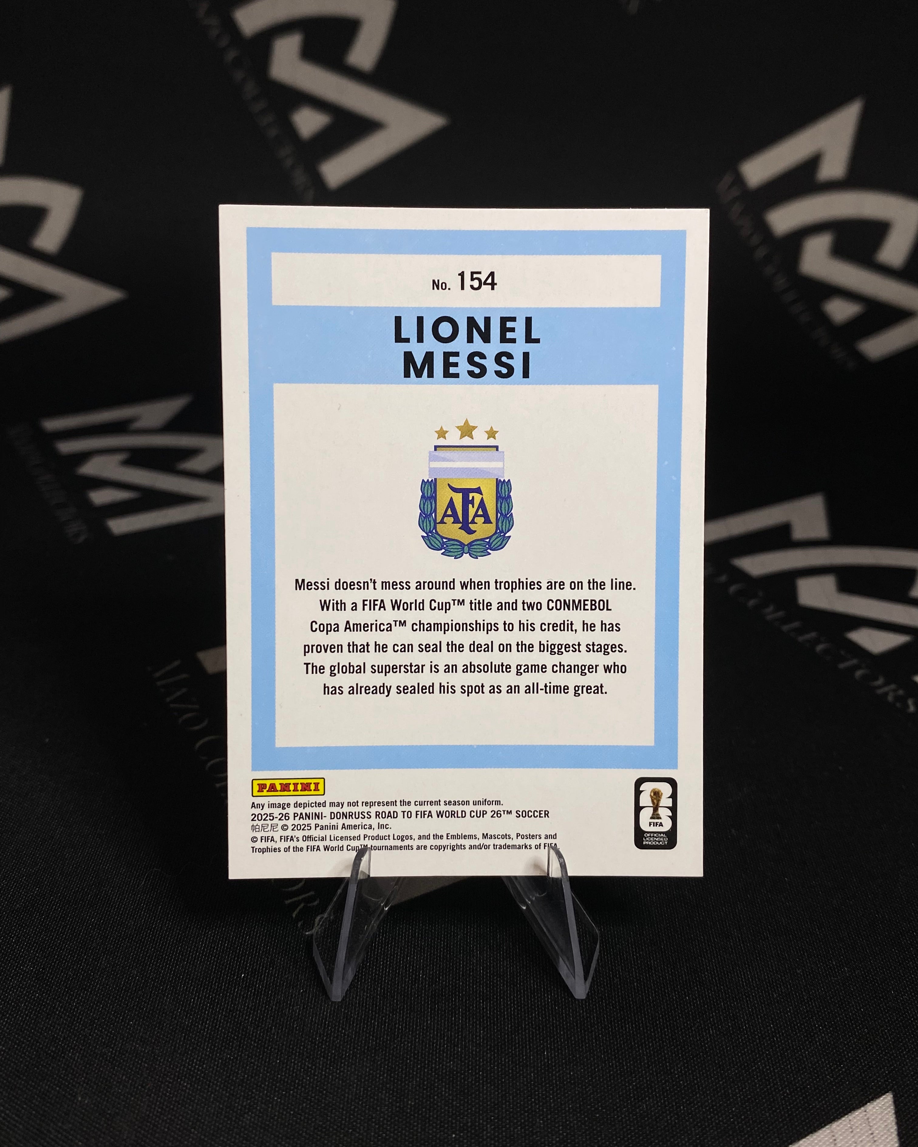 Lionel Messi - Argentina - Donruss Road to FIFA World Cup 2026