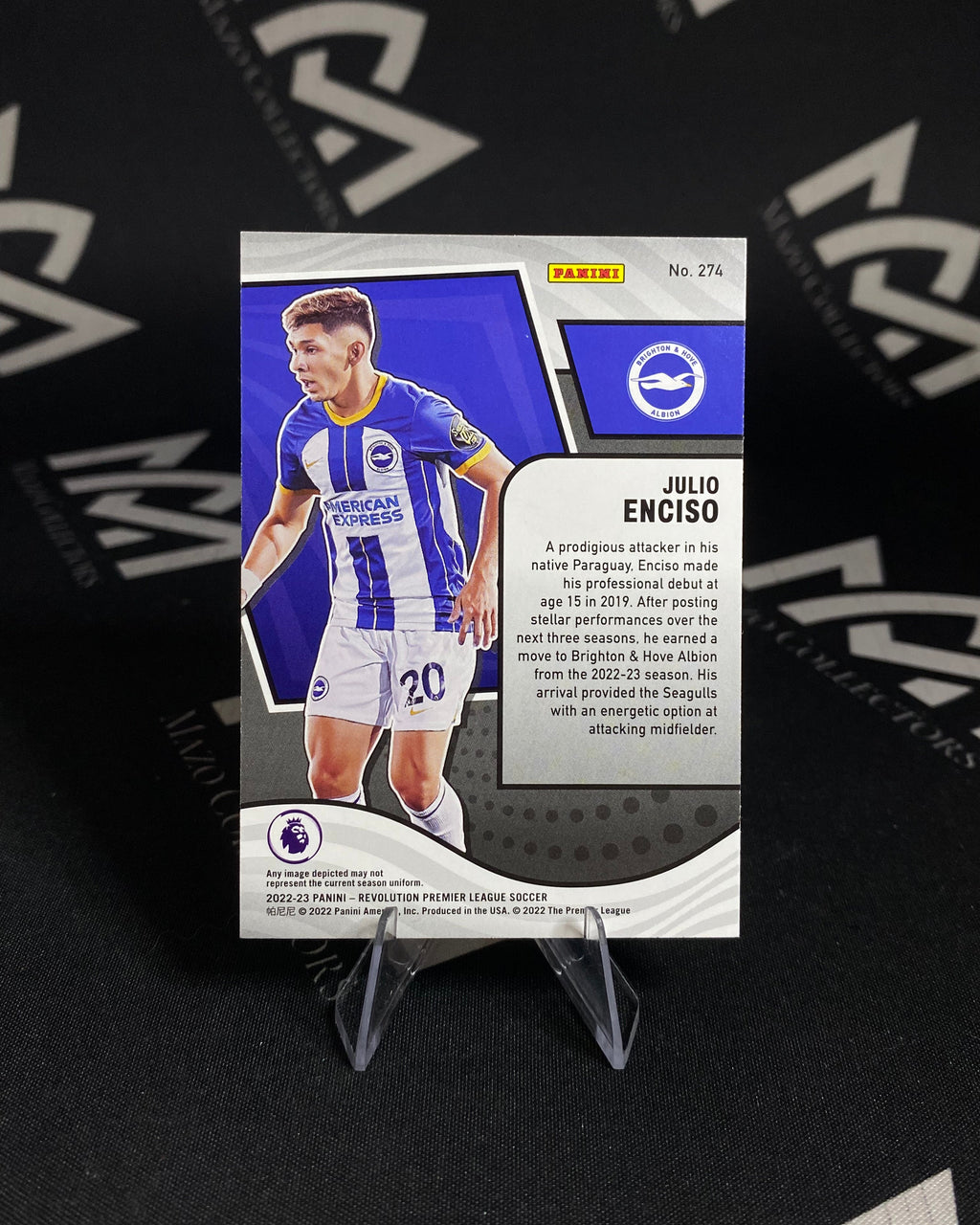 Julio Enciso - Brighton - Revolution Rookie Card - Premier League 2022/23