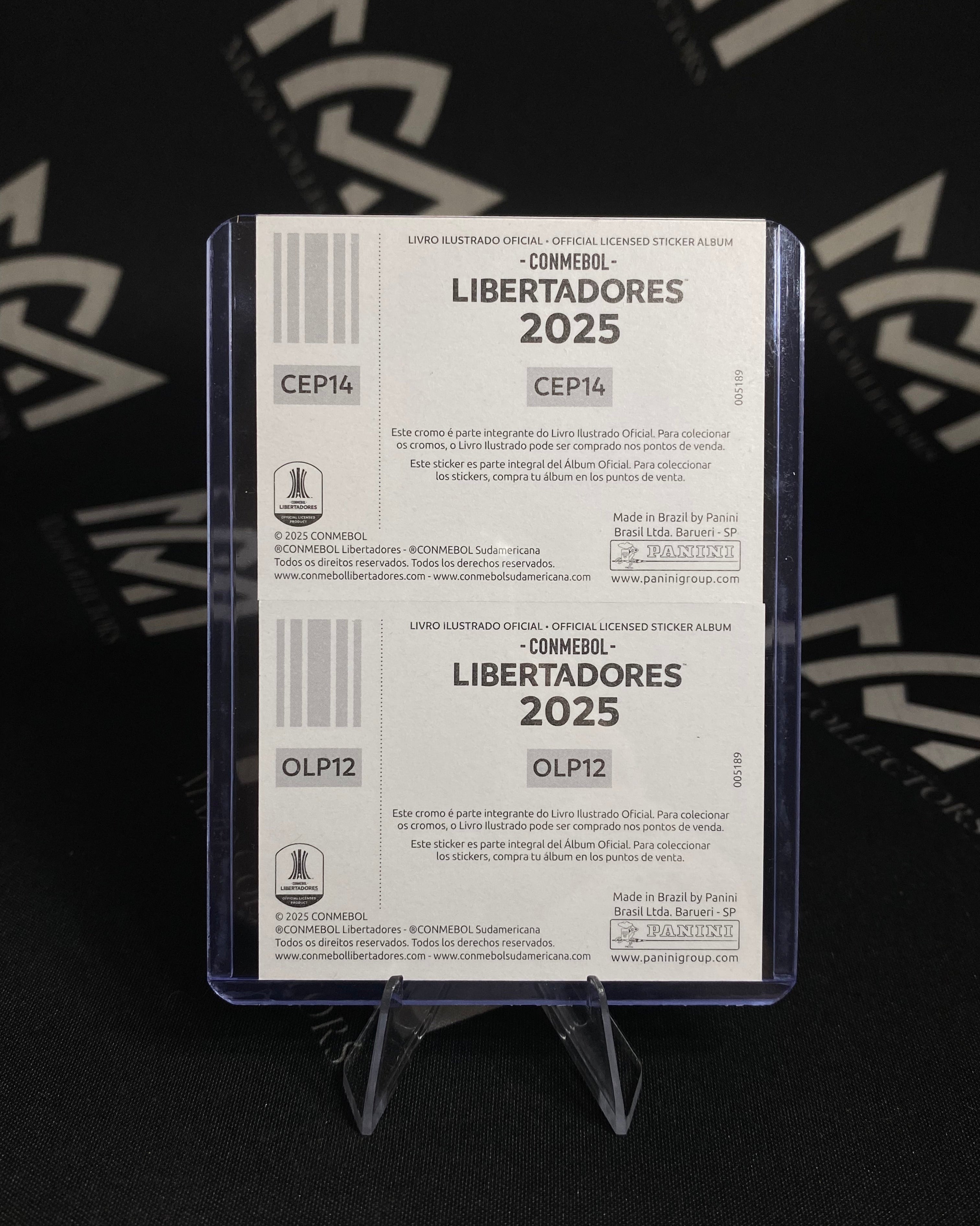 Gastón Giménez & Derlis González - Paraguay - CONMEBOL Libertadores - Figuritas / Stickers
