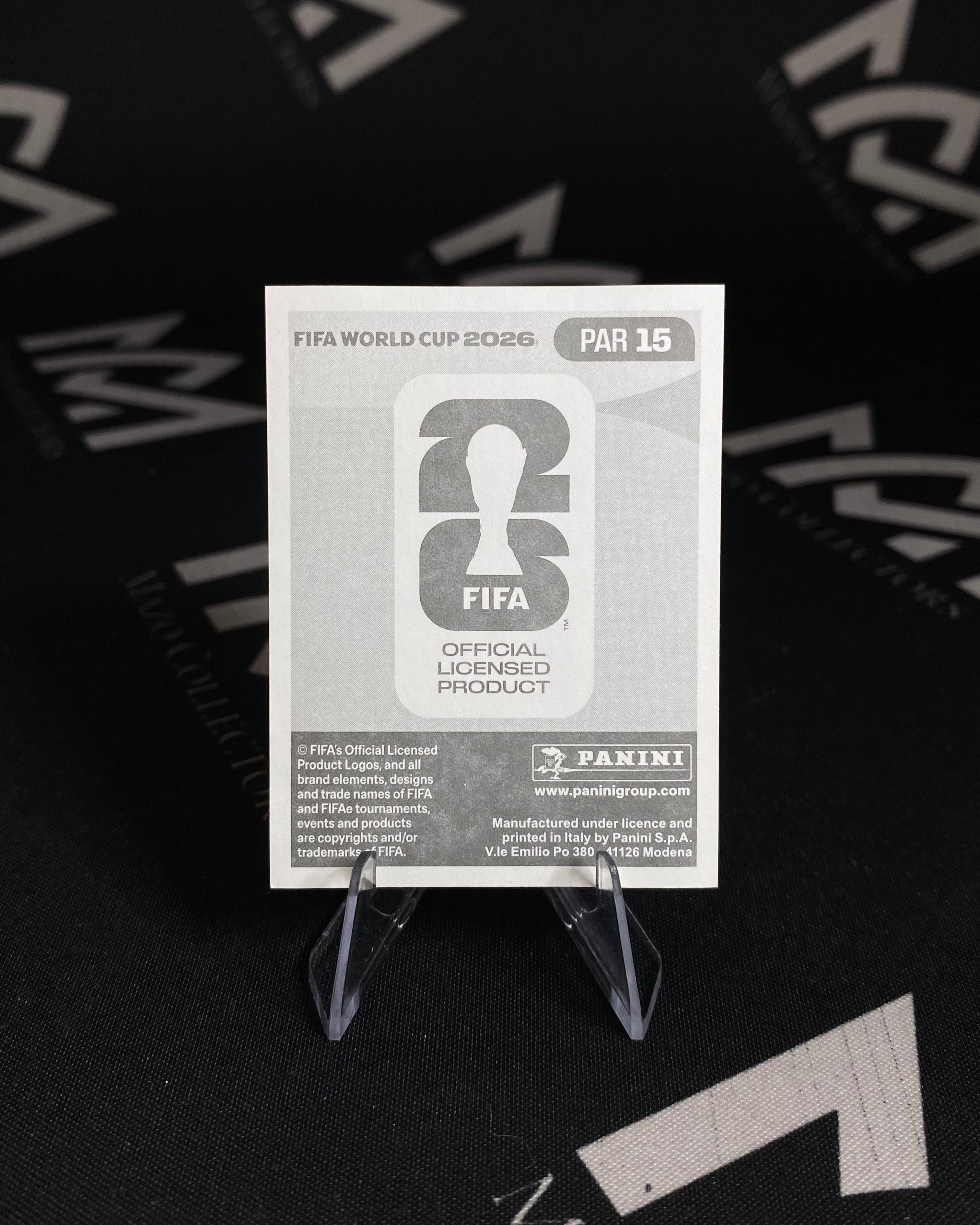 Sticker DORADO de Julio Enciso - Panini FIFA 2026 - Paraguay