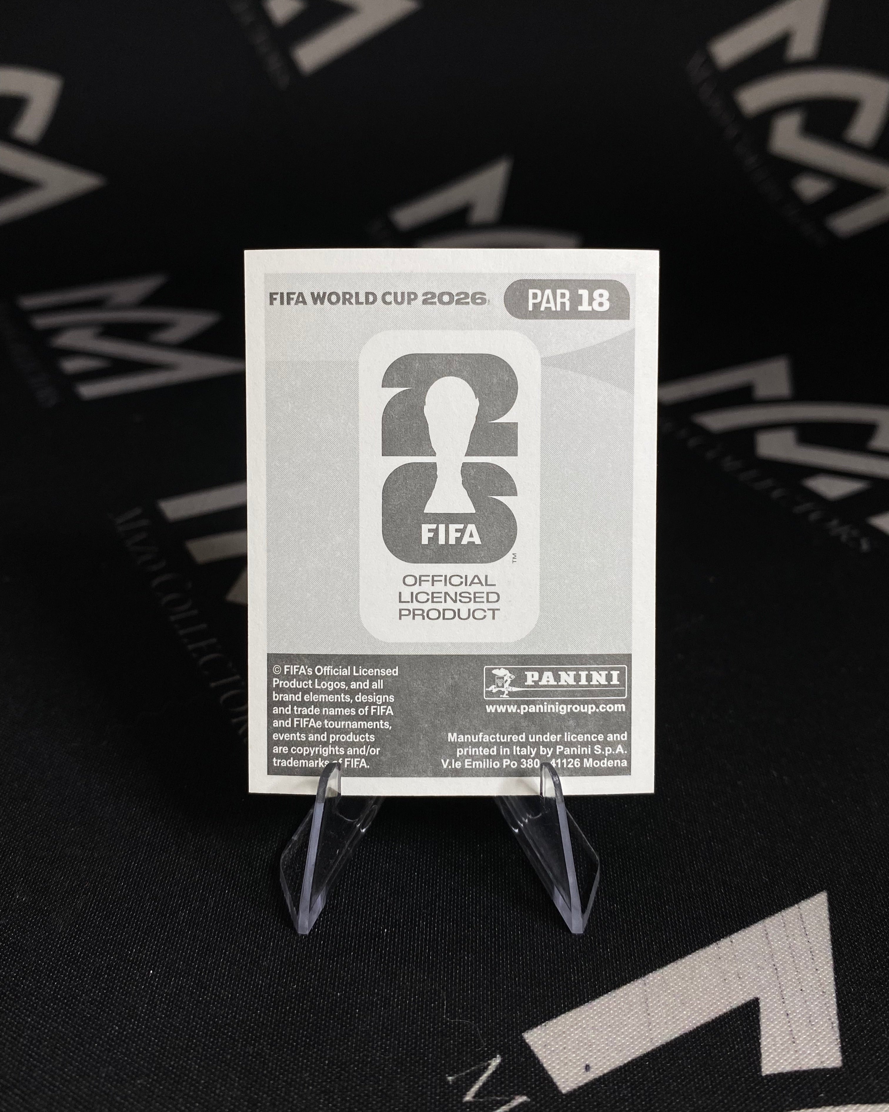 Sticker DORADO de Ramon Sosa - Panini FIFA 2026 - Paraguay
