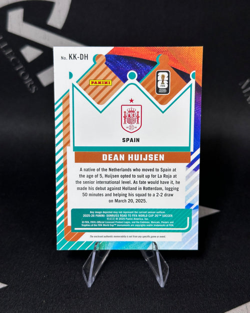 Dean Huijsen – Kit Kings Memorabilia – Donruss Road to FIFA World Cup 2025/26