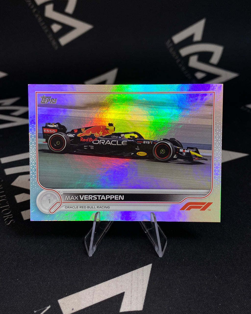Max Verstappen - Refractor - Topps Formula 1 2022