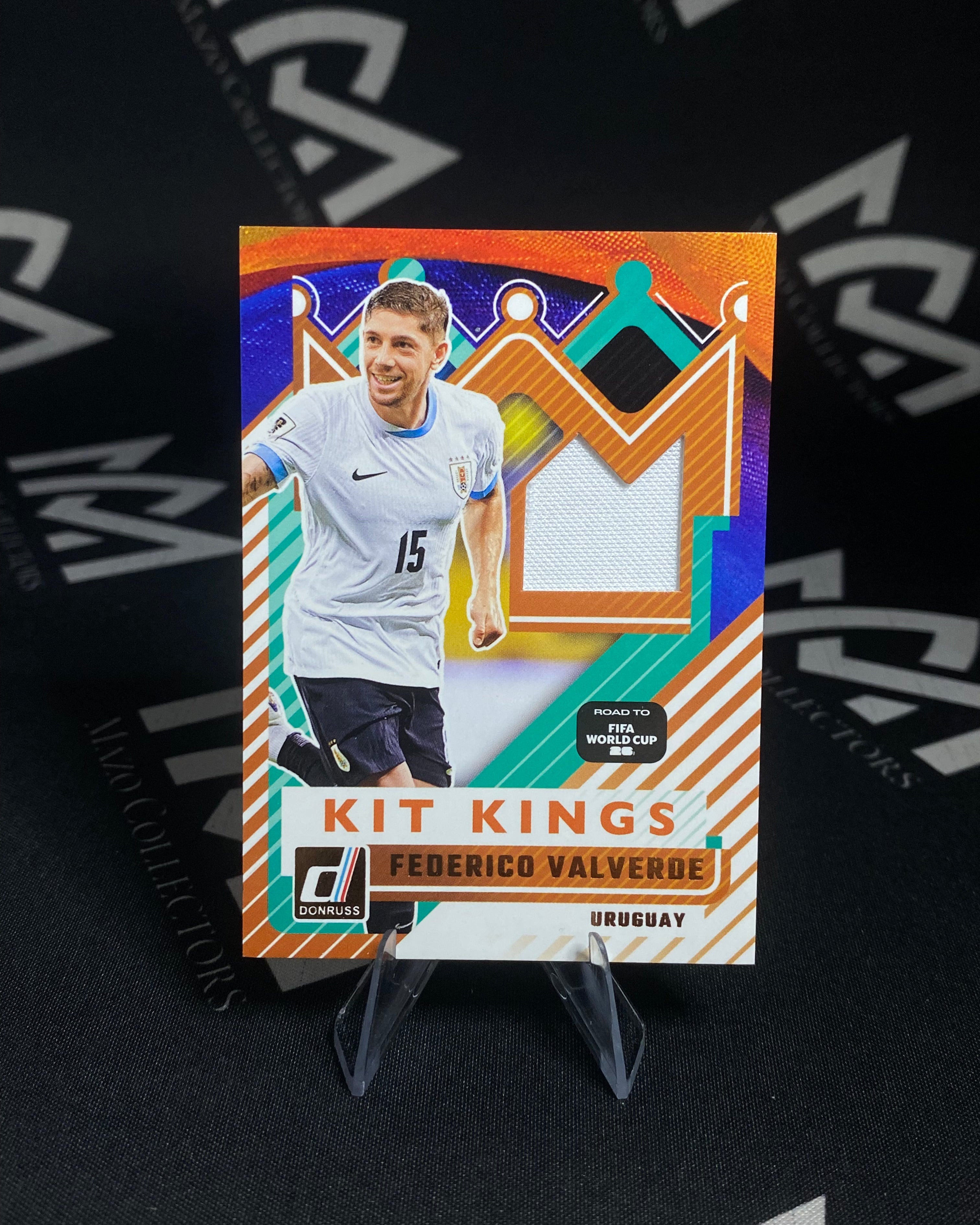 Federico Valverde – Donruss Kit Kings – Road to FIFA World Cup – Uruguay (Leer Descripcion)
