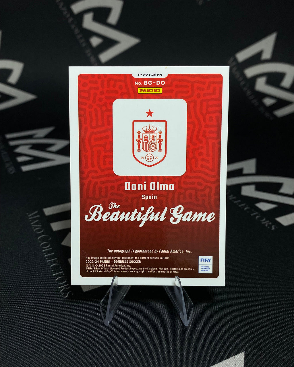 Dani Olmo – Autógrafo – Donruss FIFA The Beautiful Game 2023/24 (Leer Descripcion)
