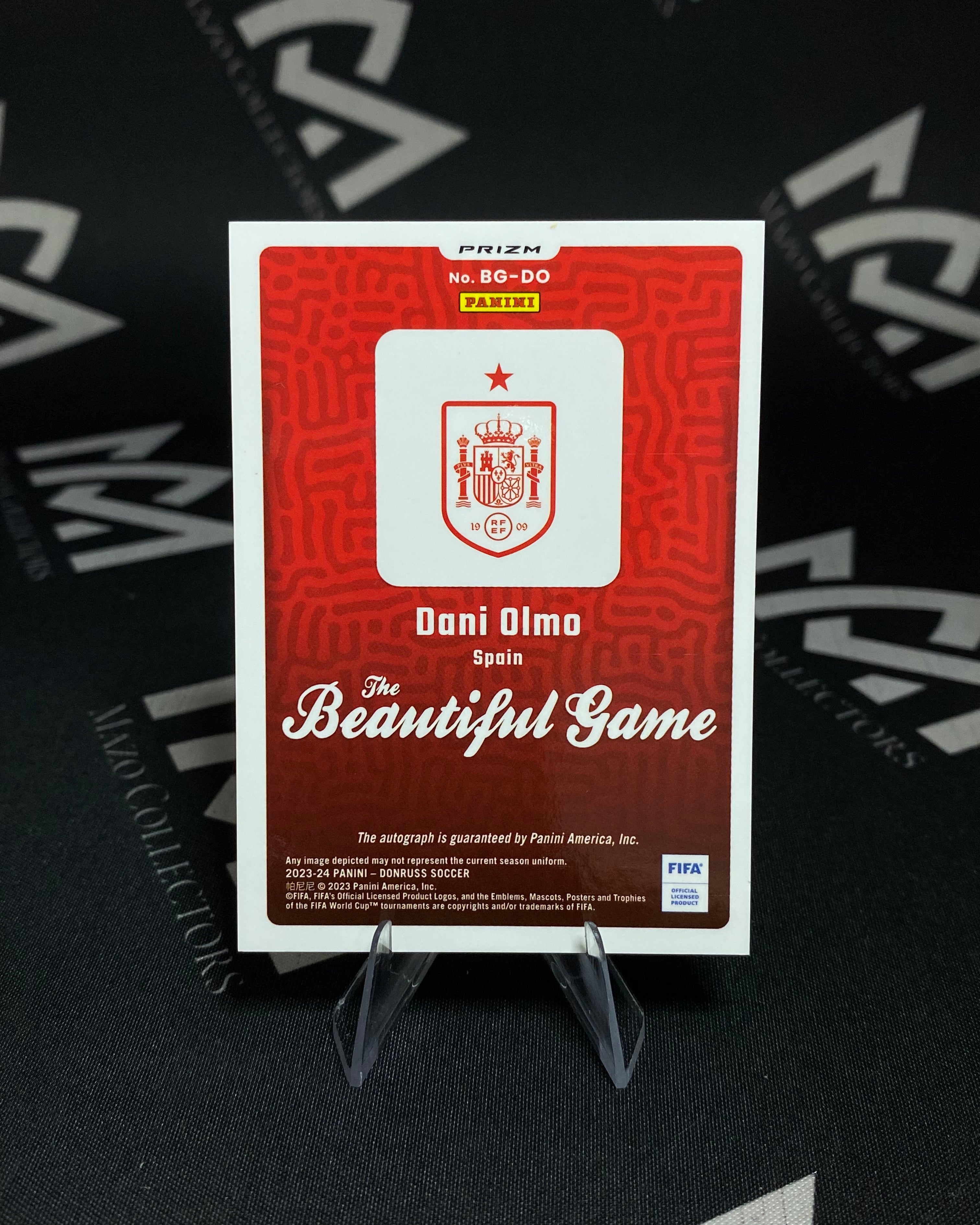 Dani Olmo – Autógrafo – Donruss FIFA The Beautiful Game 2023/24 (Leer Descripcion)